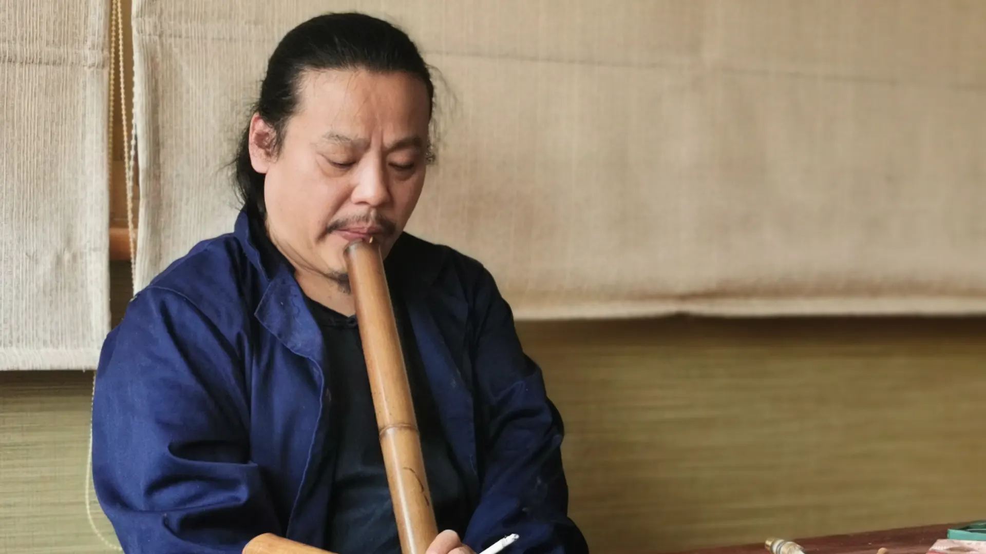 国箫馆馆长代兴然肖像