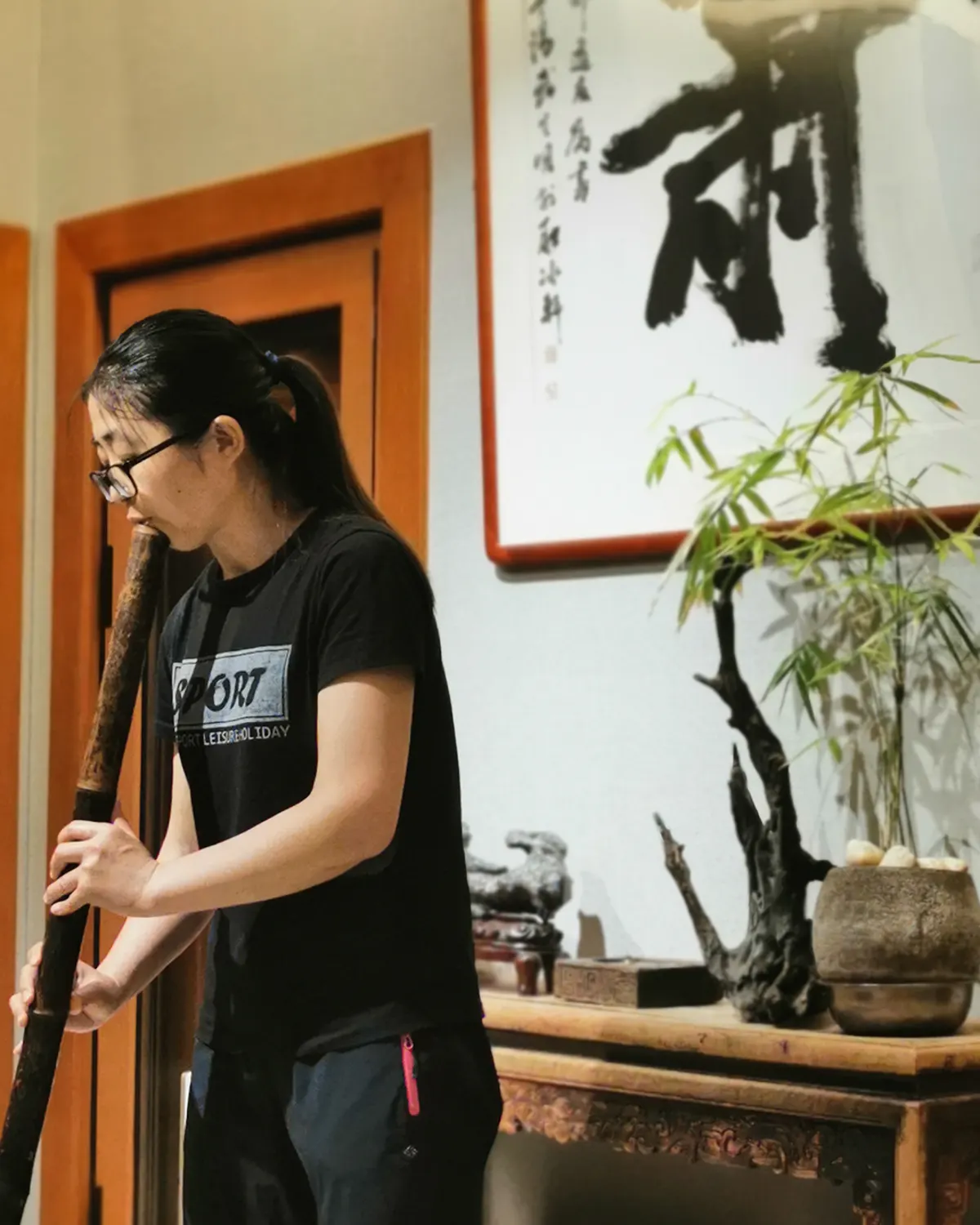 箫友静心吹箫照片 3