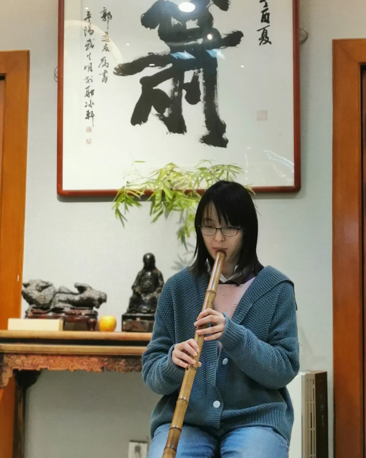 箫友静心吹箫照片 20