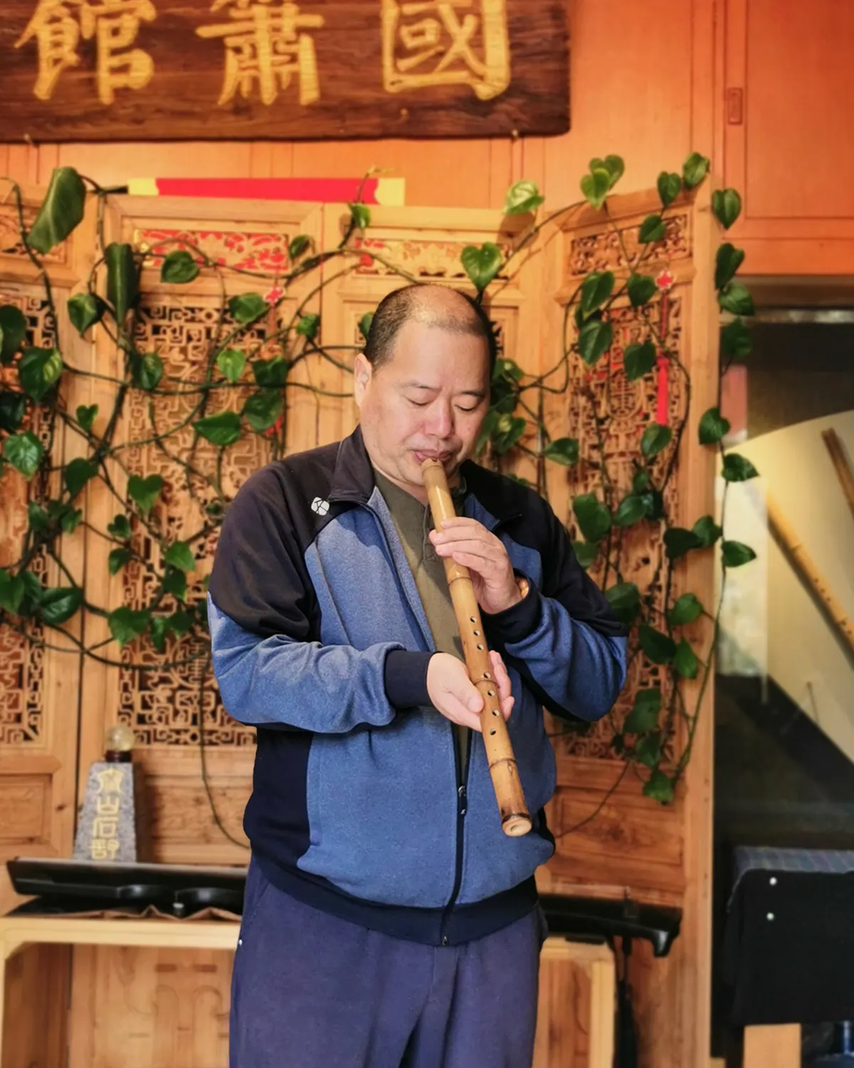 箫友静心吹箫照片 32