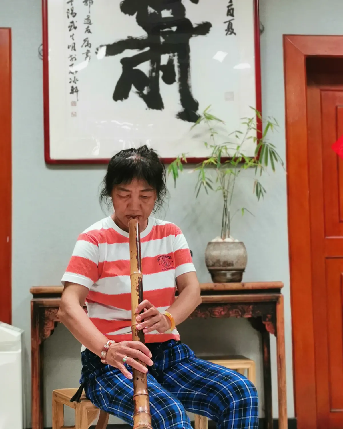箫友静心吹箫照片 34