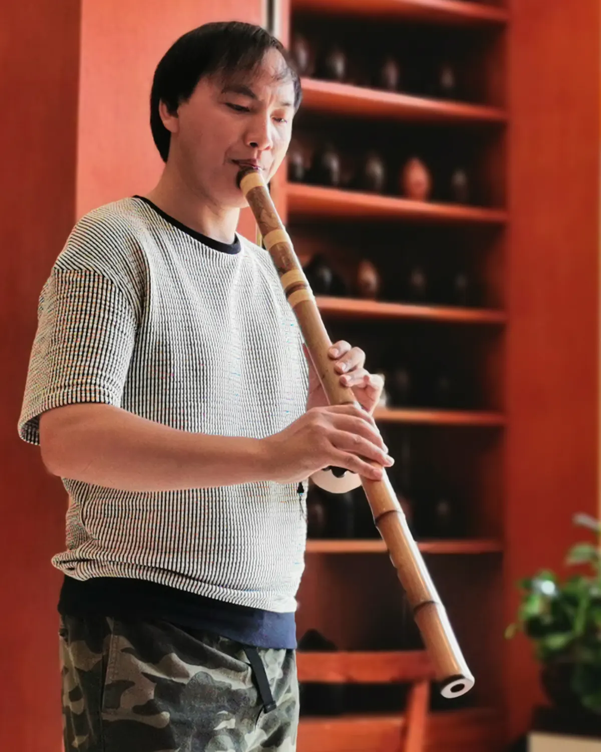 箫友静心吹箫照片 39