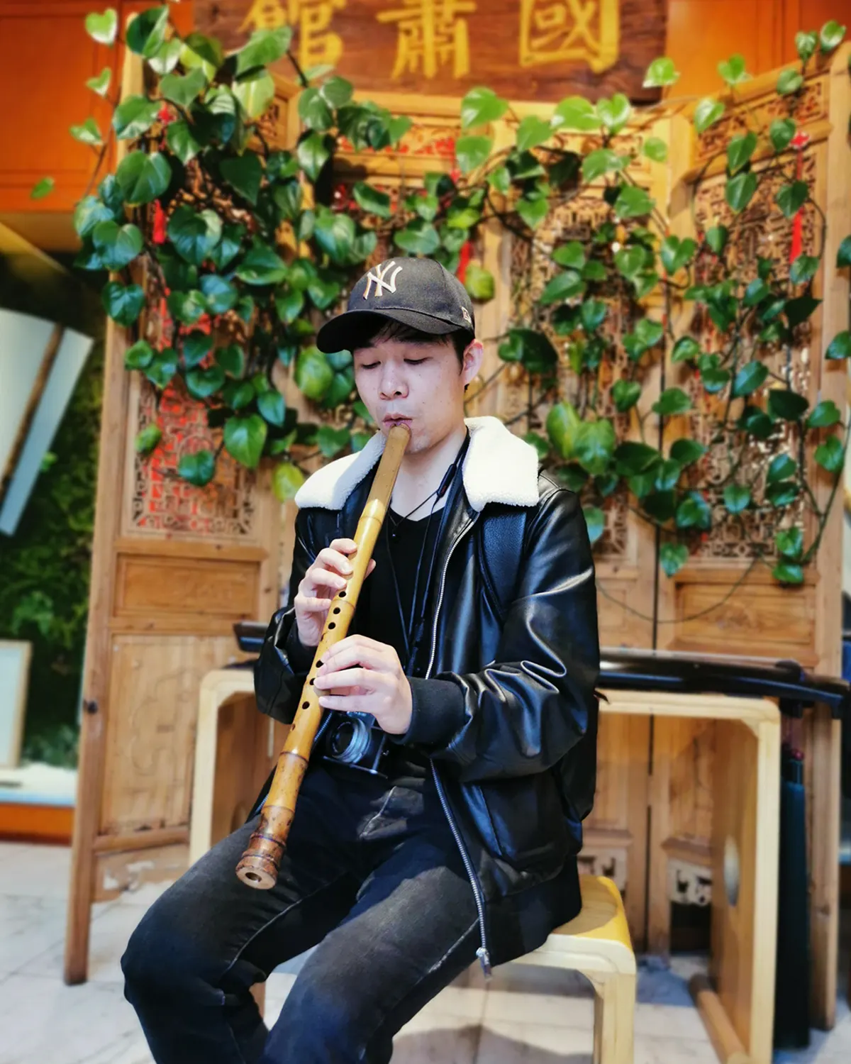 箫友静心吹箫照片 44