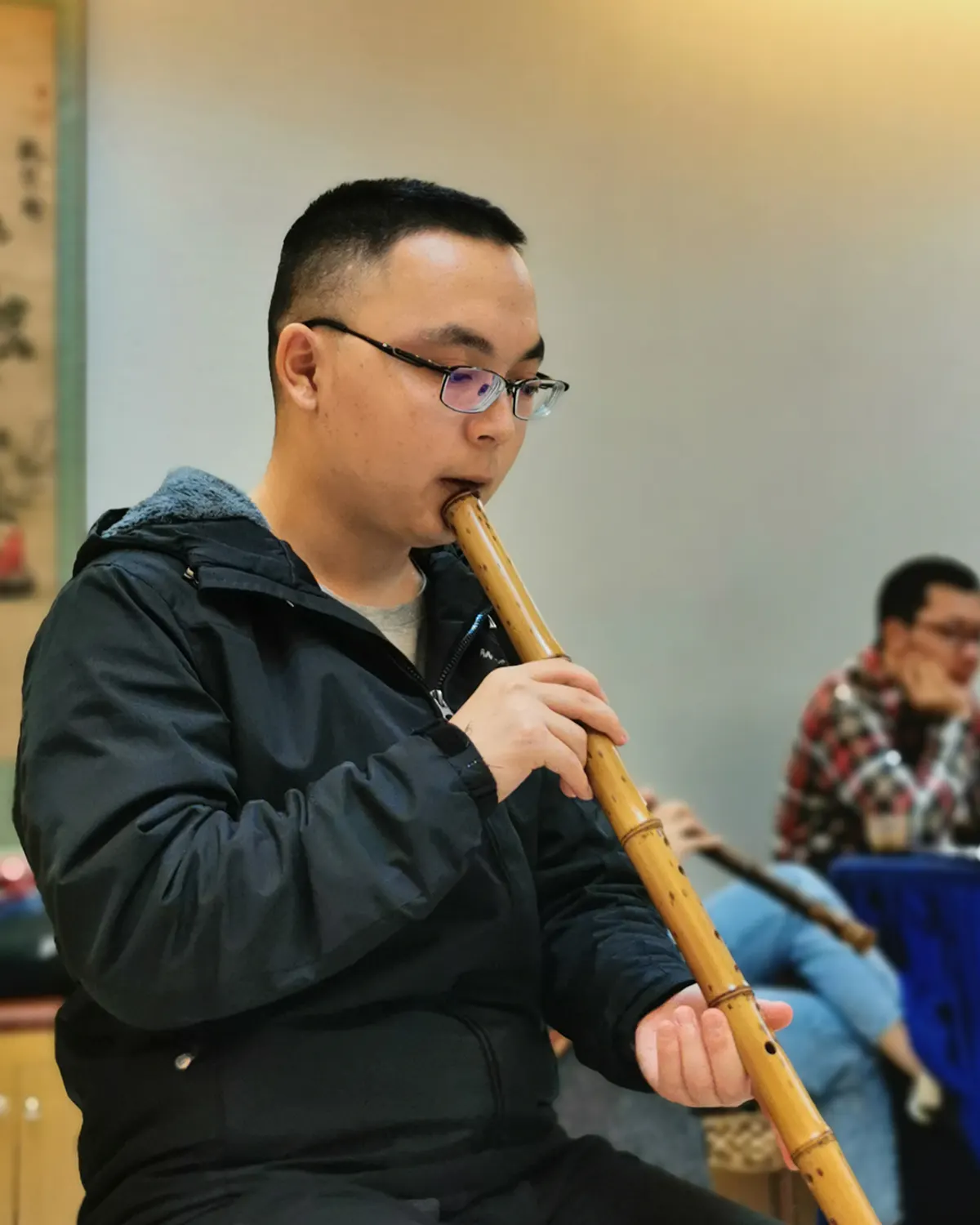 箫友静心吹箫照片 49