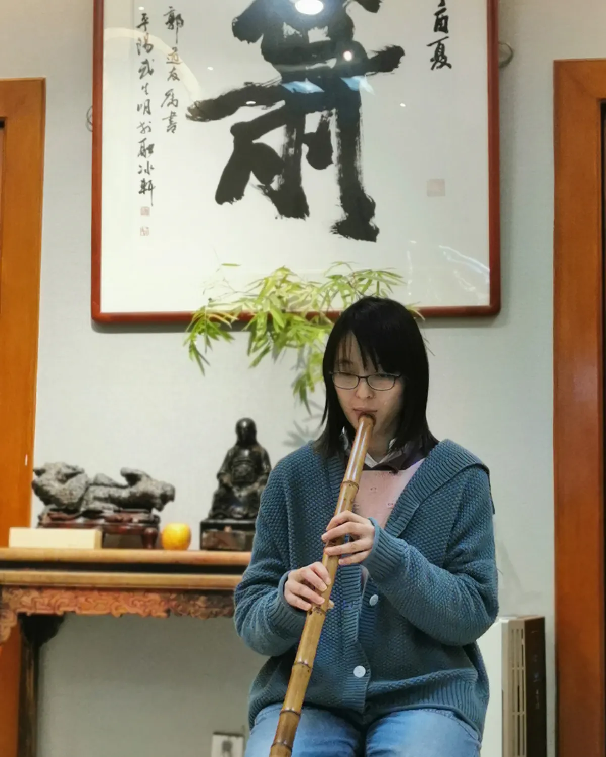 箫友静心吹箫照片 55