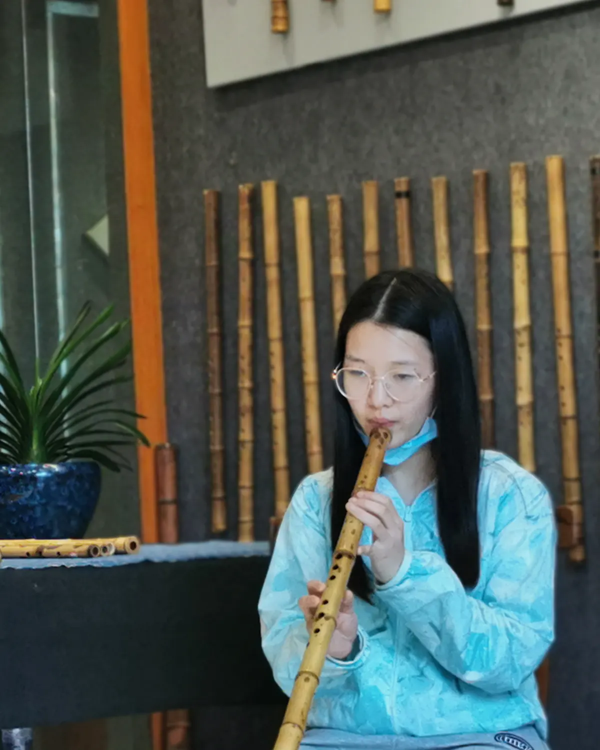 箫友静心吹箫照片 70