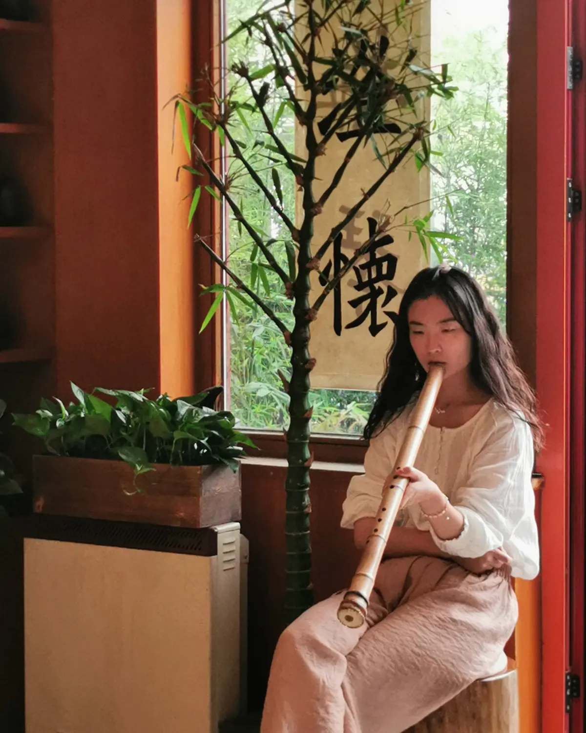 箫友静心吹箫照片 76