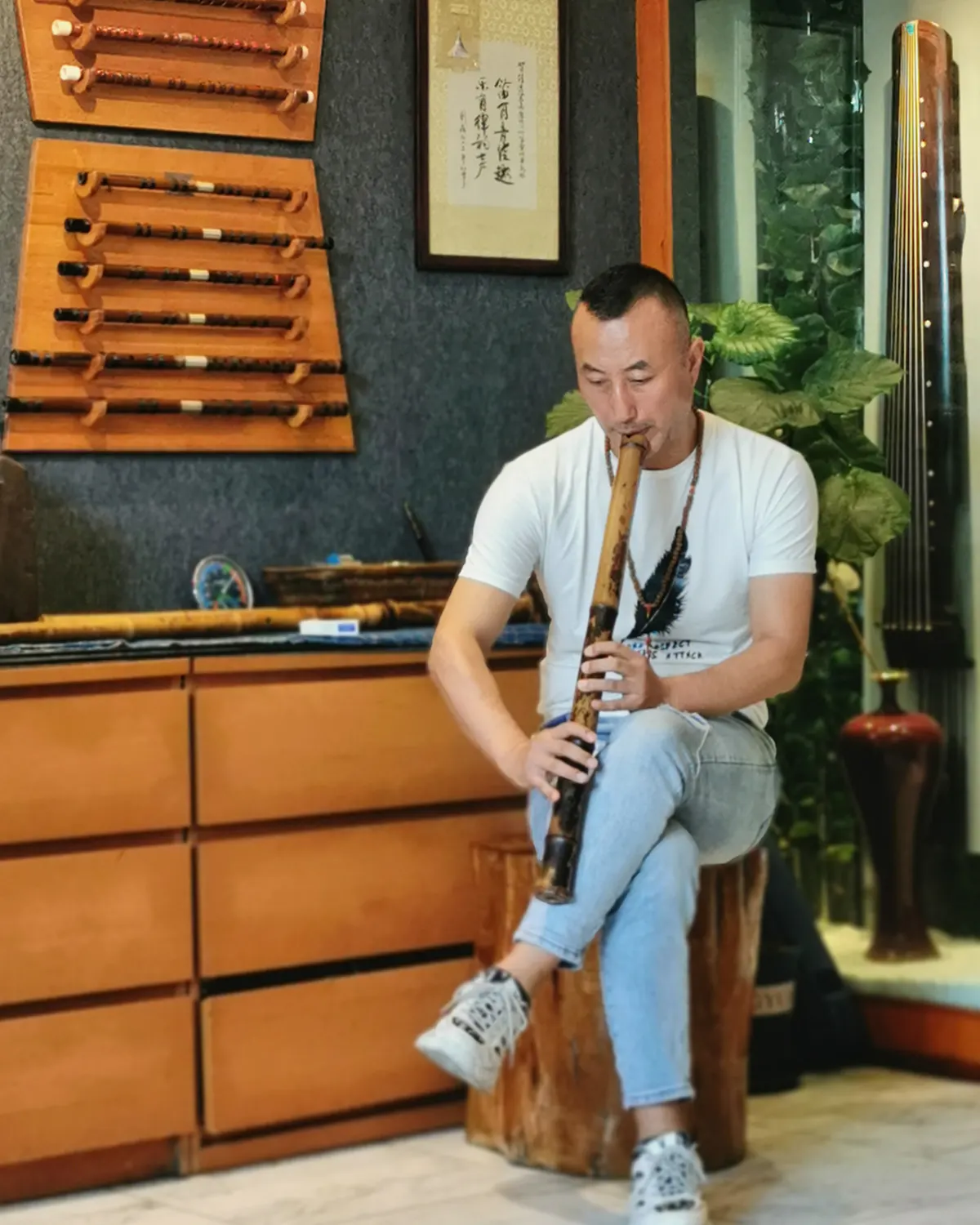 箫友静心吹箫照片 20