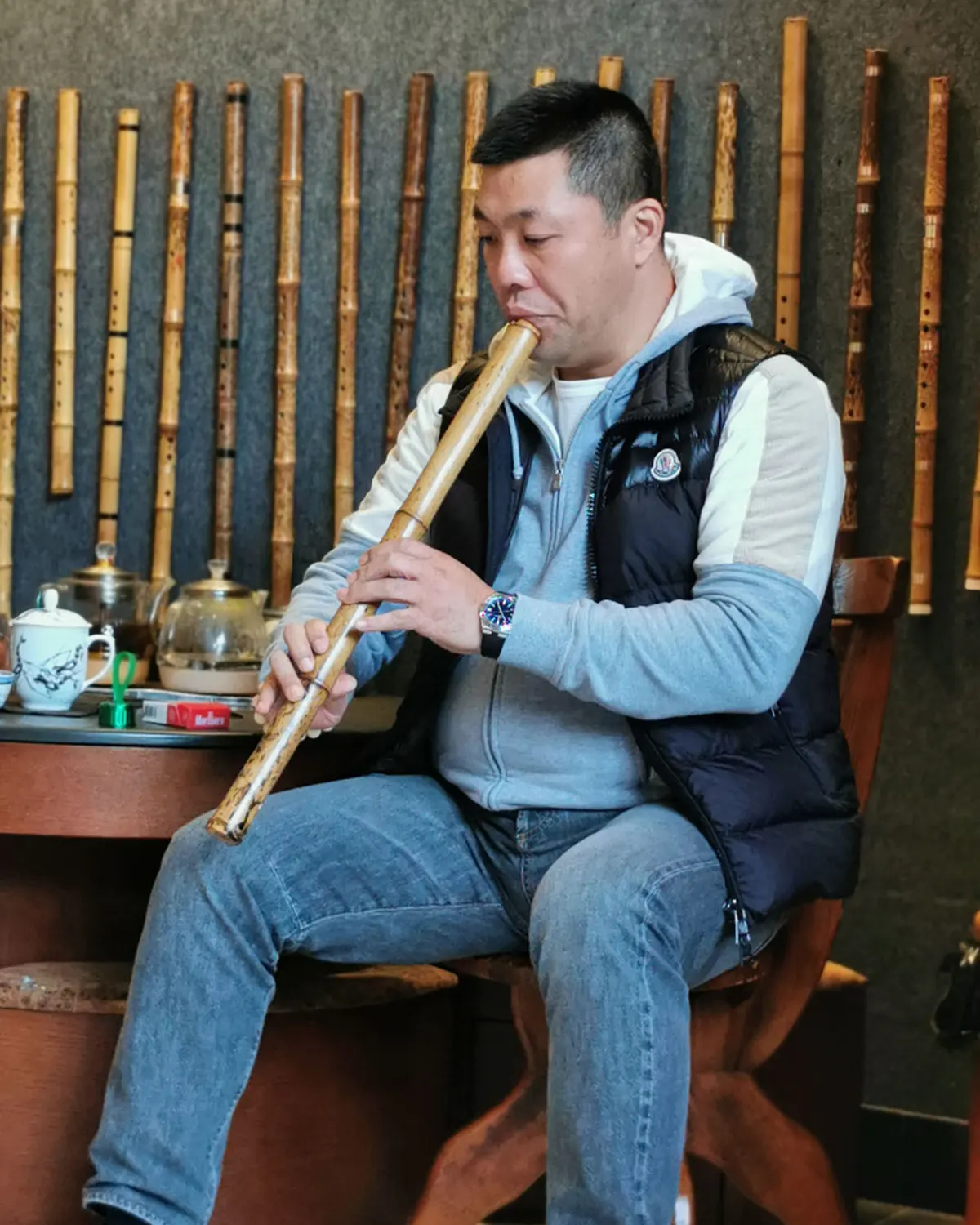 箫友静心吹箫照片 5