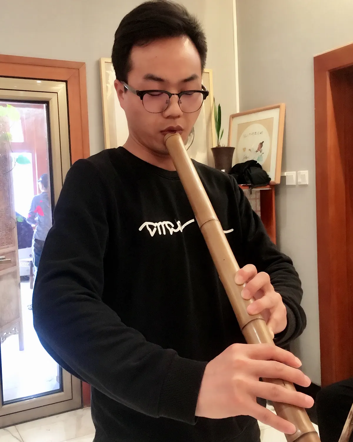 箫友静心吹箫照片 129