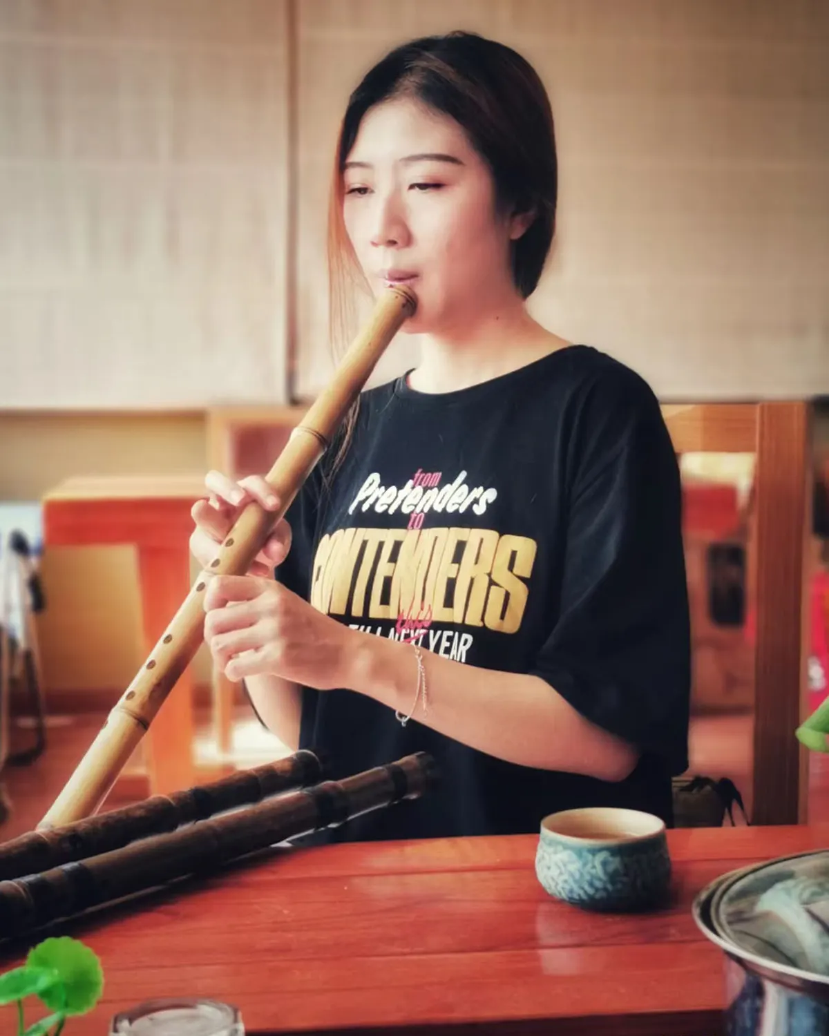 箫友静心吹箫照片 132