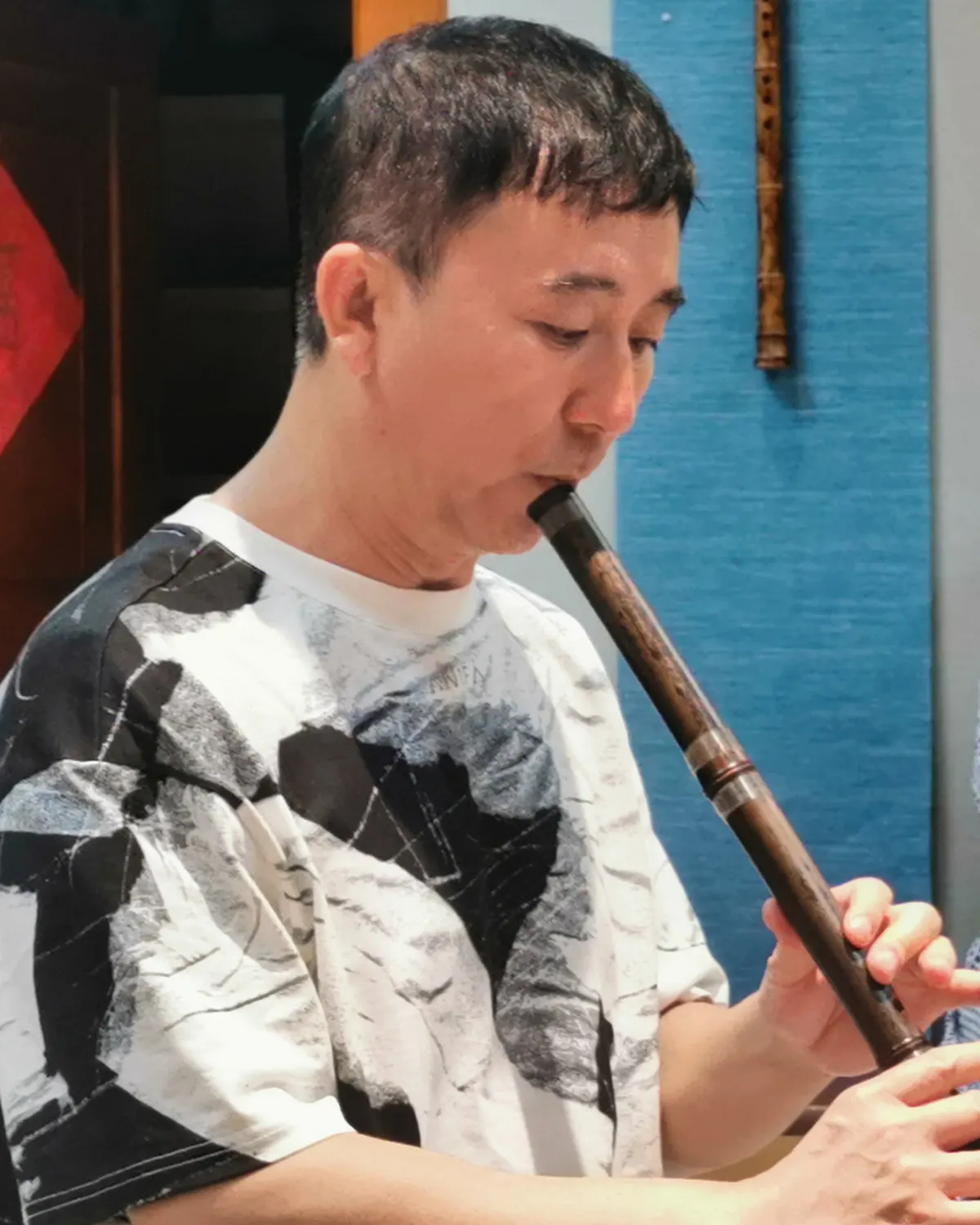 箫友静心吹箫照片 139