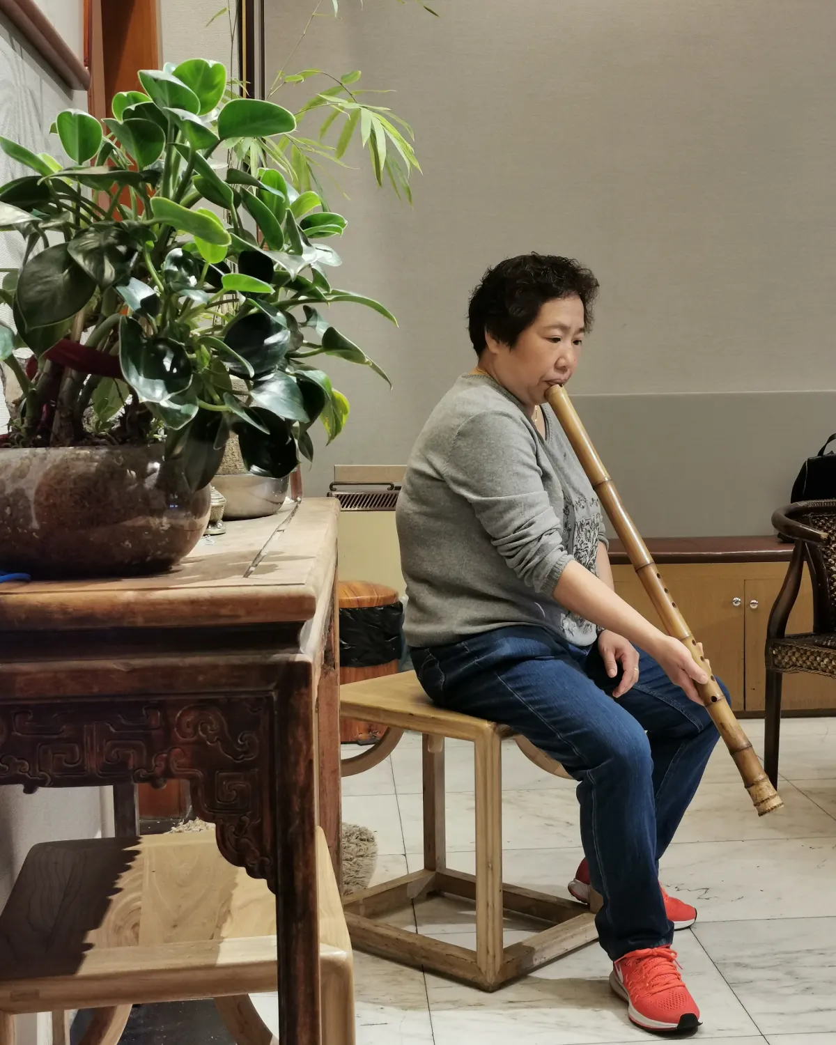 箫友静心吹箫照片 155