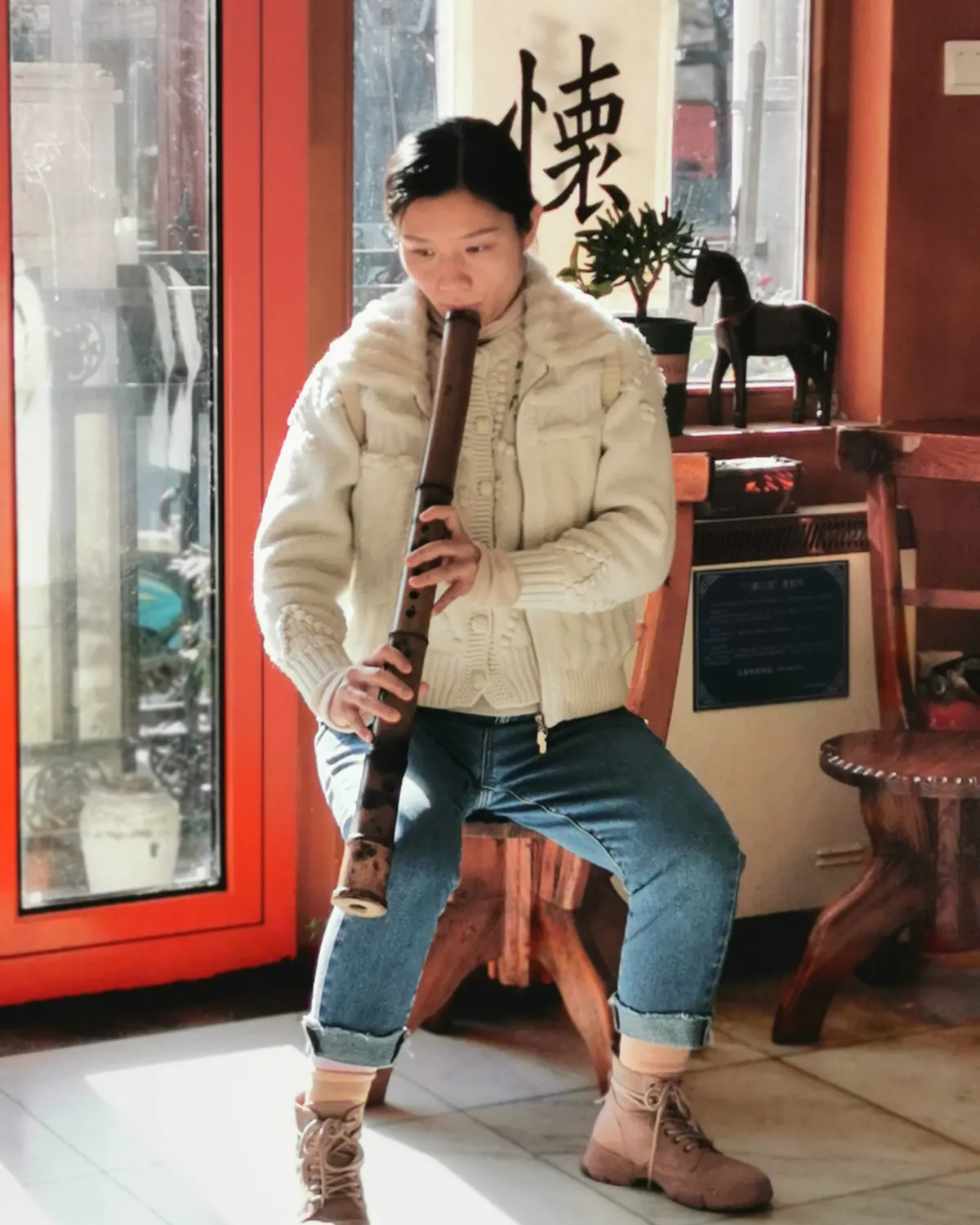 箫友静心吹箫照片 169