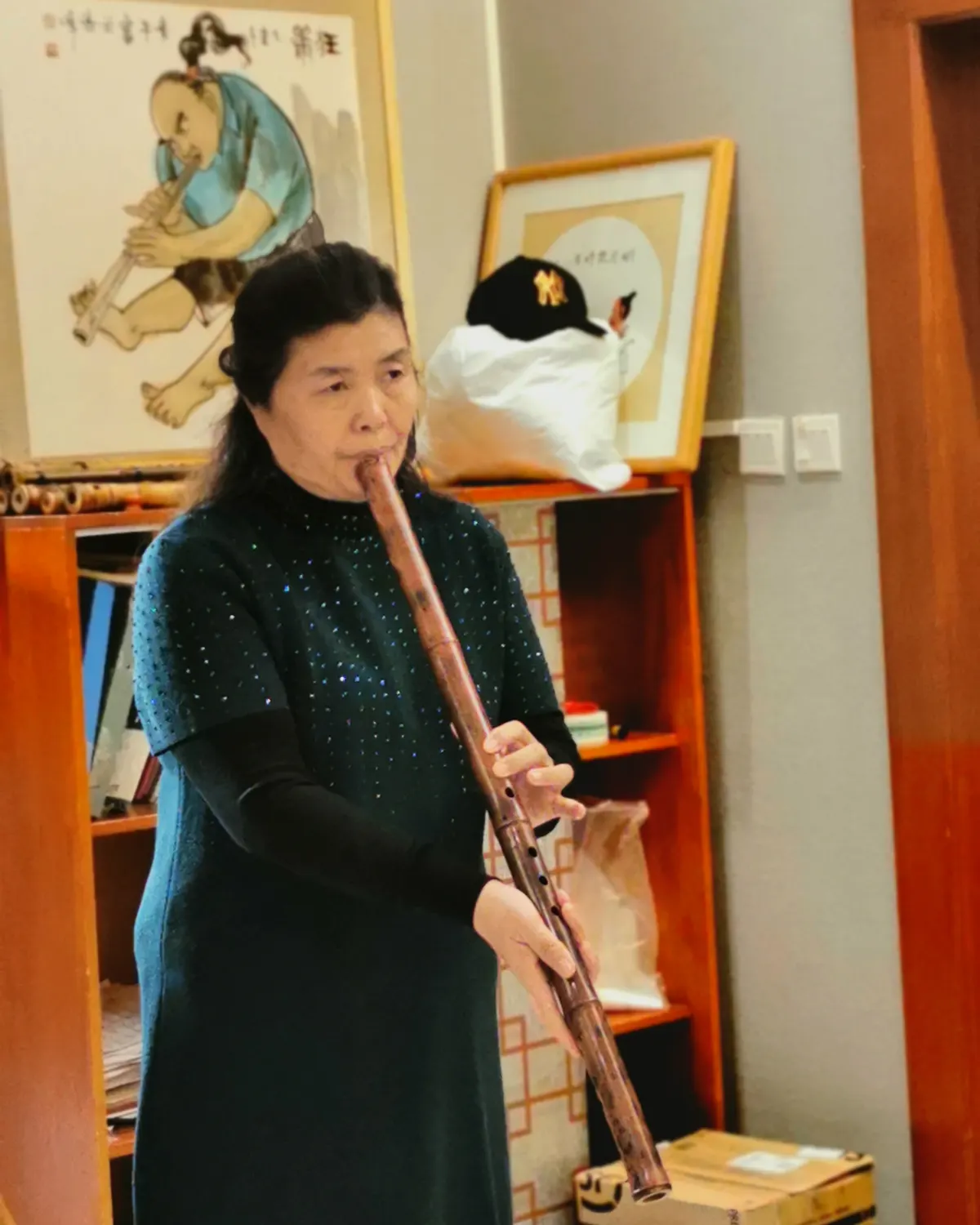 箫友静心吹箫照片 172