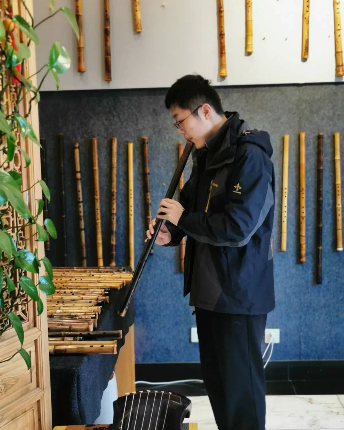 箫友静心吹箫照片 173