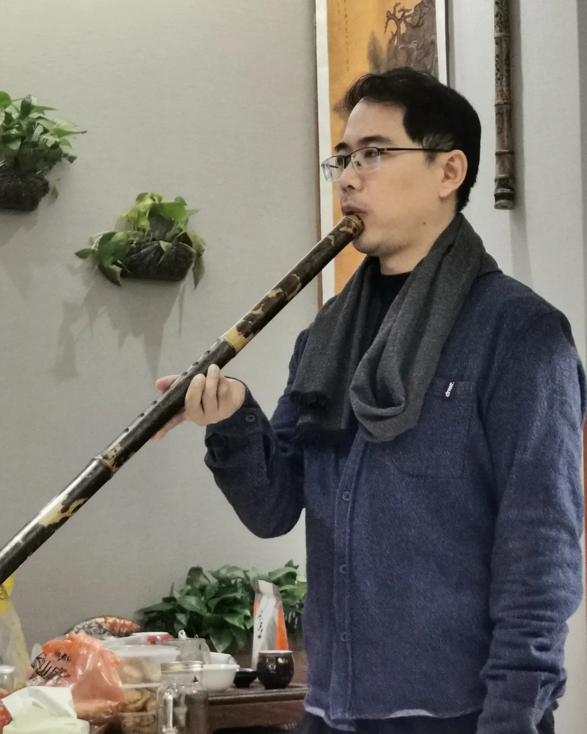箫友静心吹箫照片 175