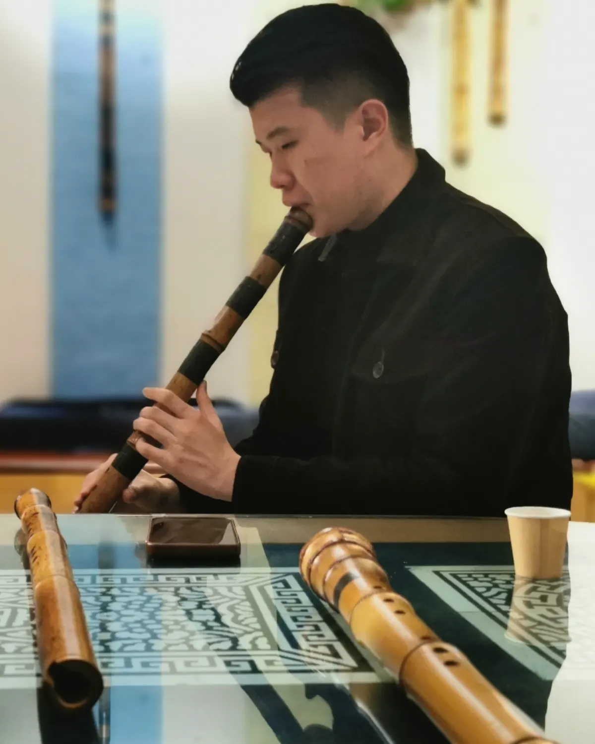 箫友静心吹箫照片 177