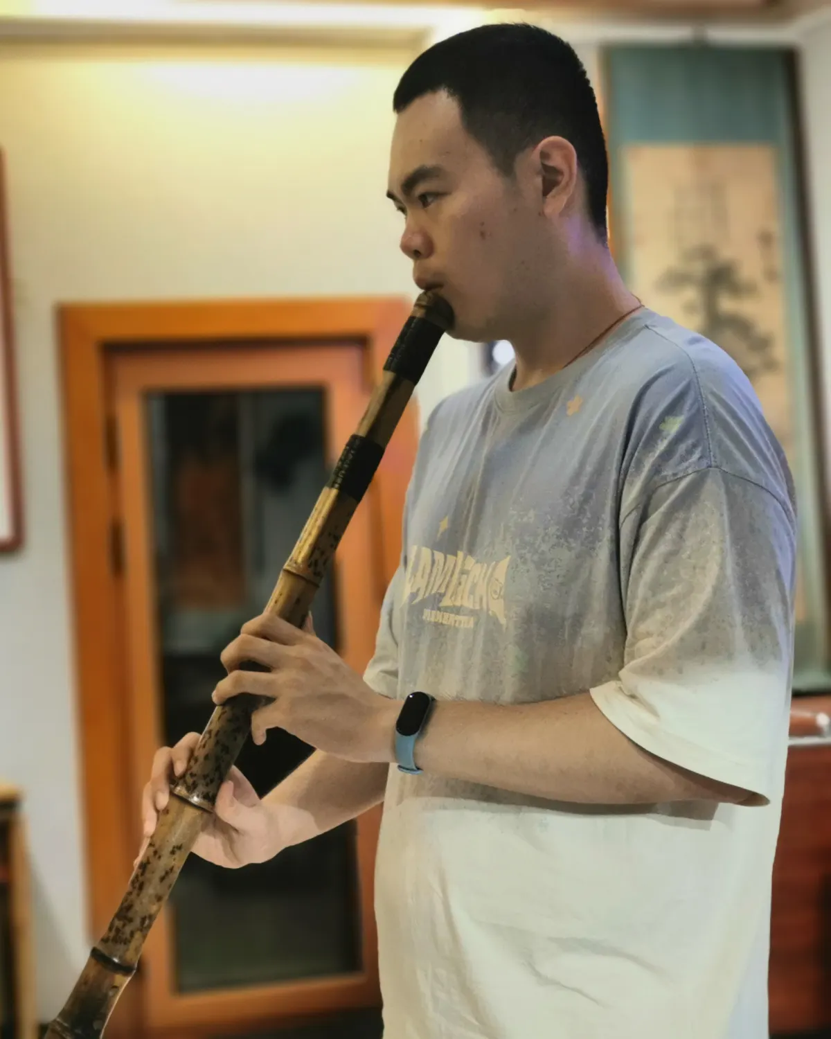 箫友静心吹箫照片 179
