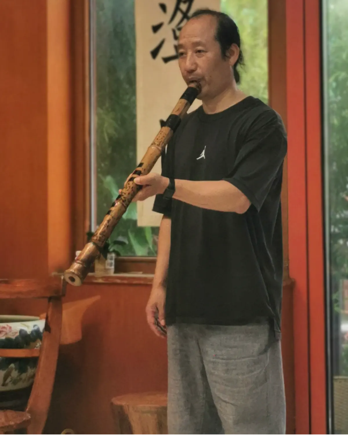 箫友静心吹箫照片 183