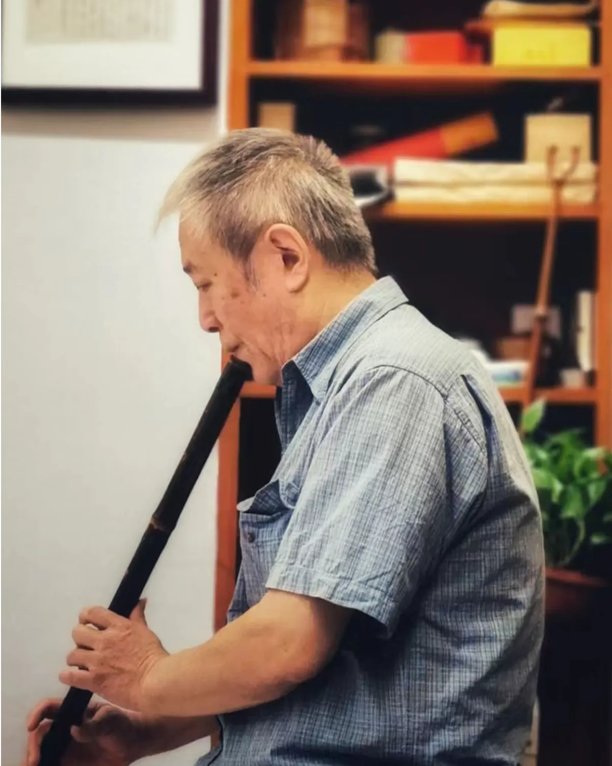 箫友静心吹箫照片 59