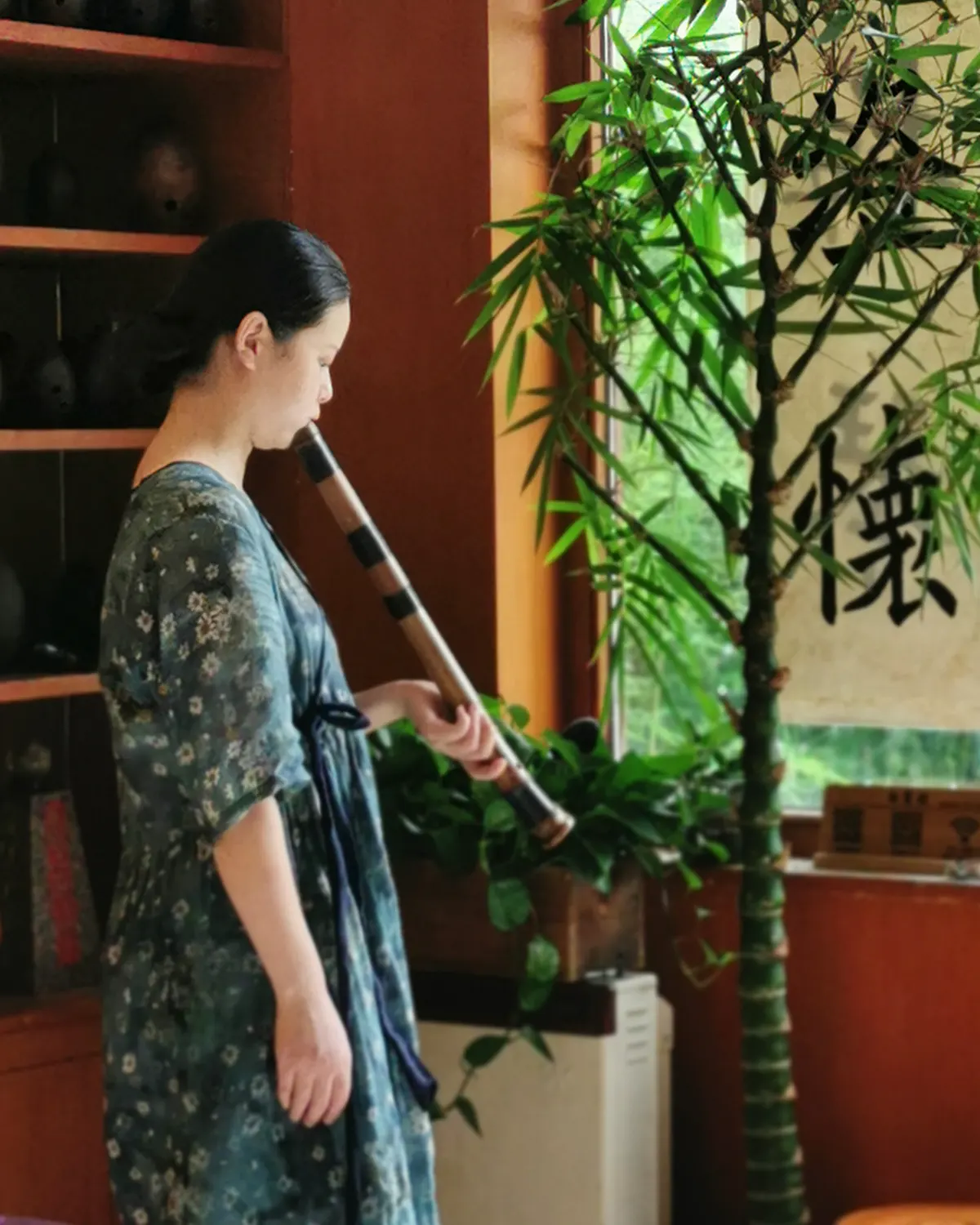 箫友静心吹箫照片 116