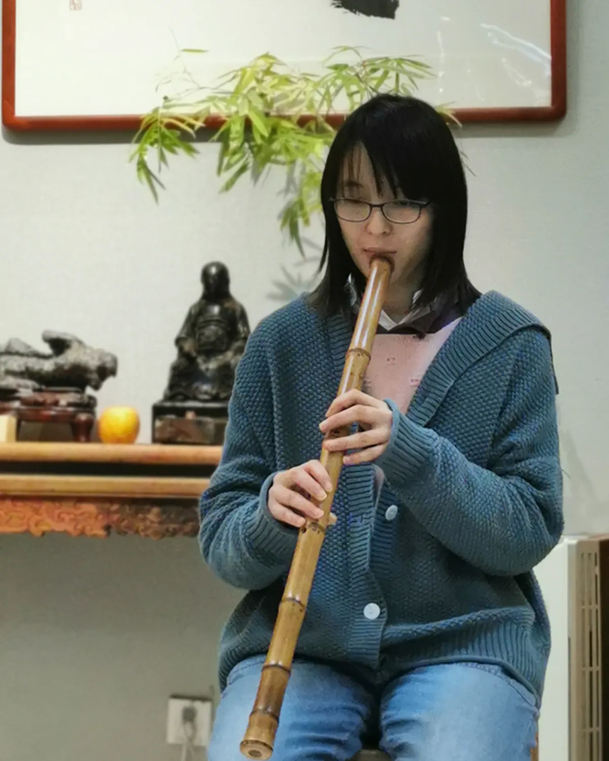 箫友静心吹箫照片 137