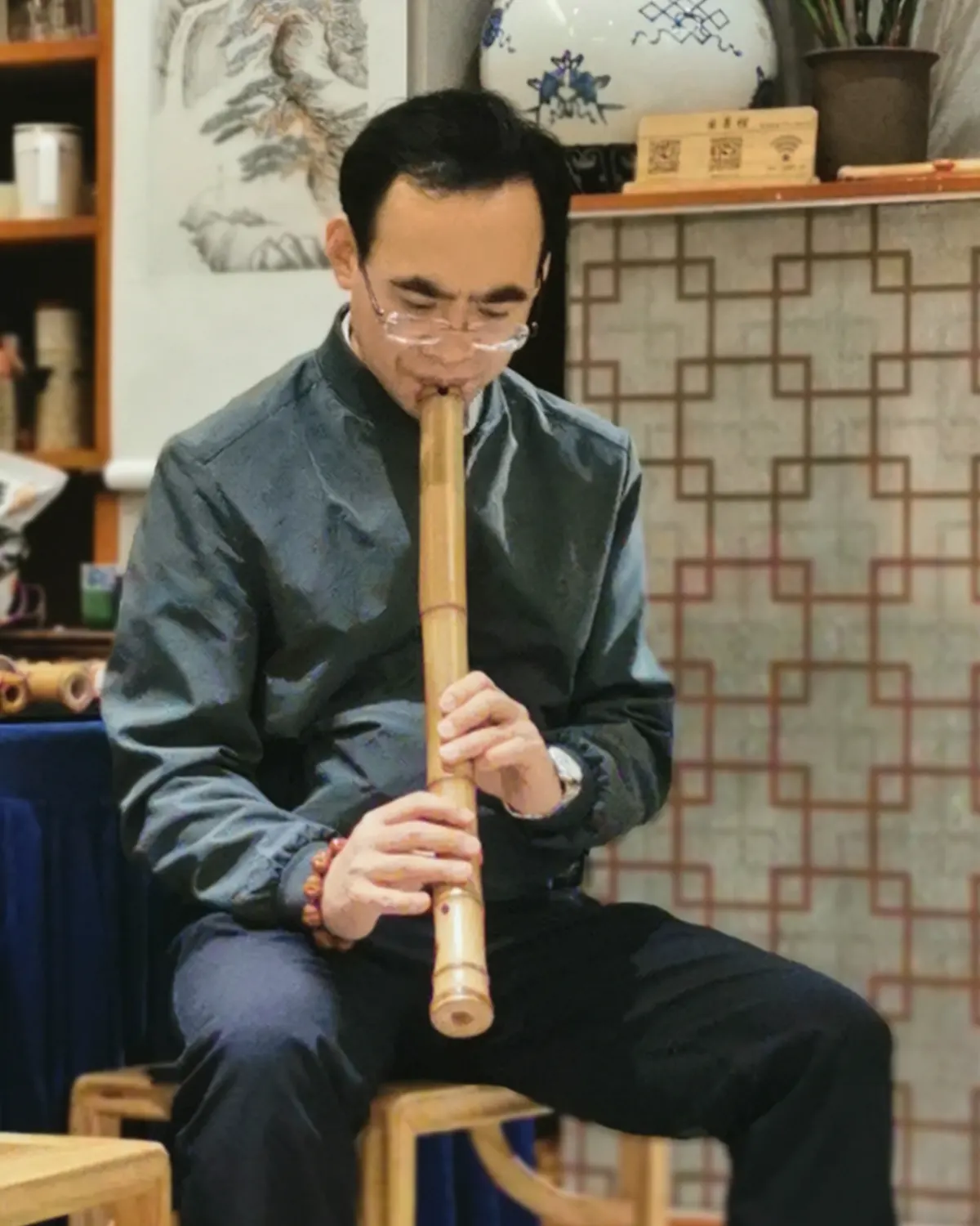箫友静心吹箫照片 15