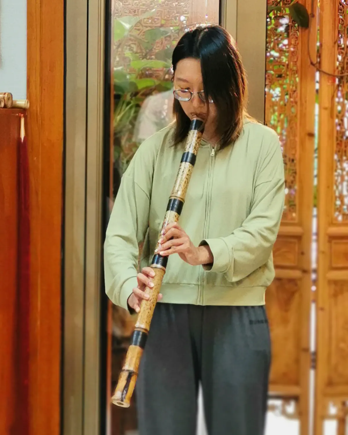 箫友静心吹箫照片 36