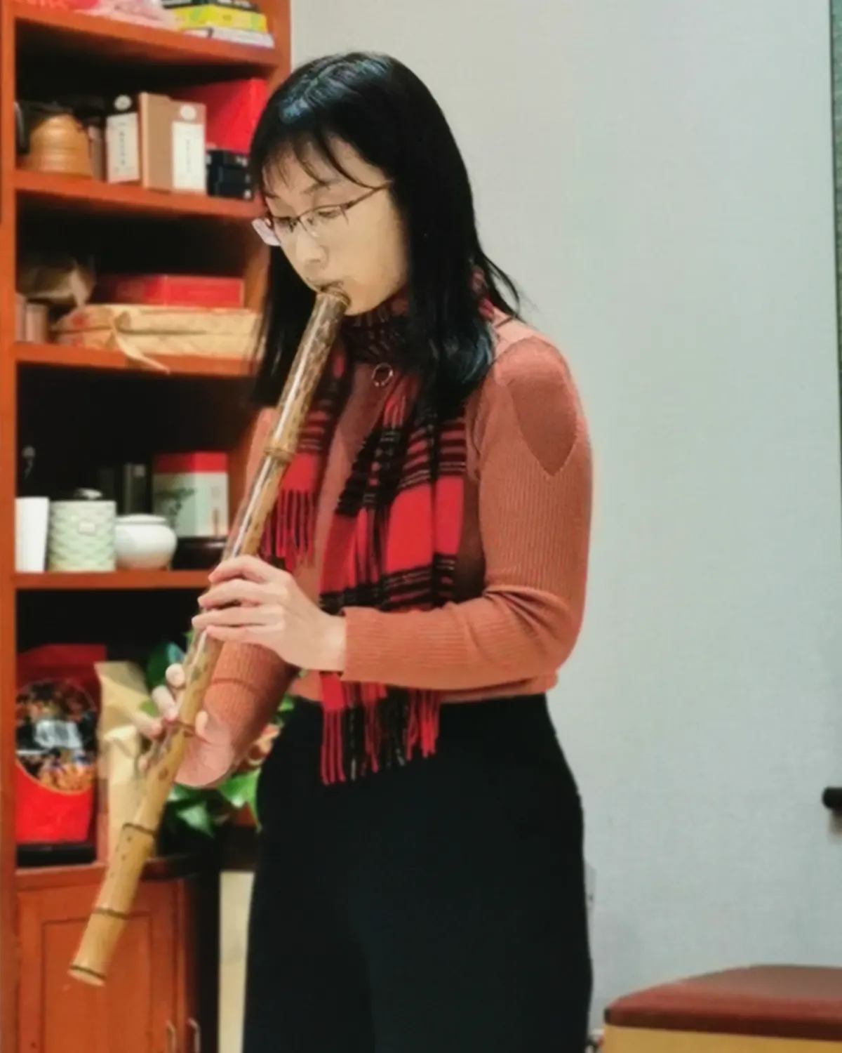 箫友静心吹箫照片 88