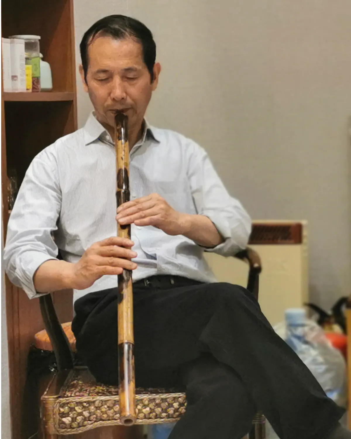 箫友静心吹箫照片 141