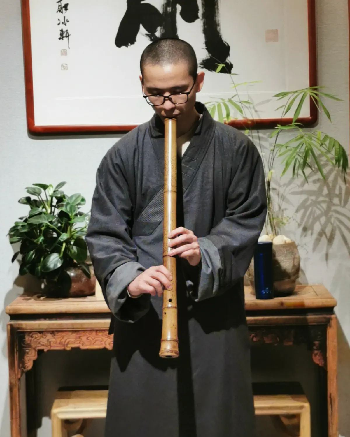 箫友静心吹箫照片 4