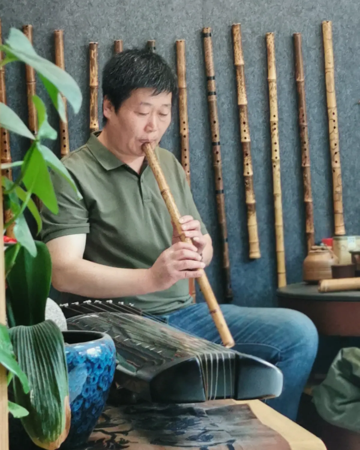 箫友静心吹箫照片 184