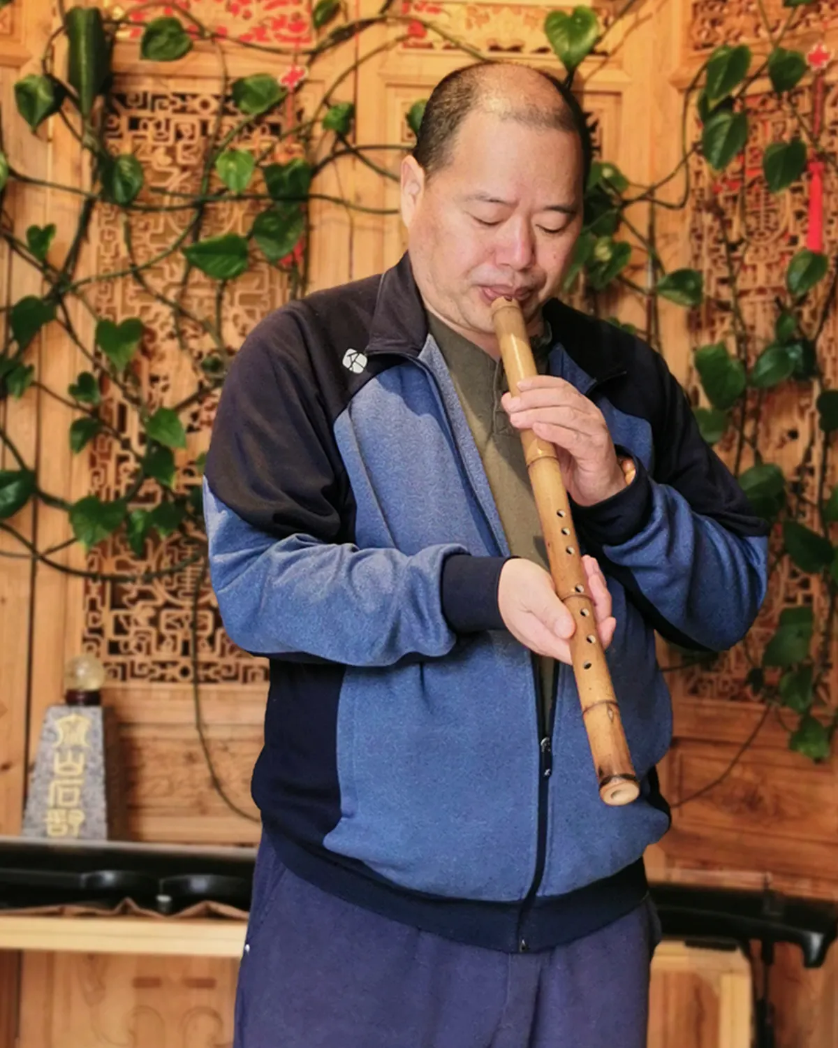 箫友静心吹箫照片 54