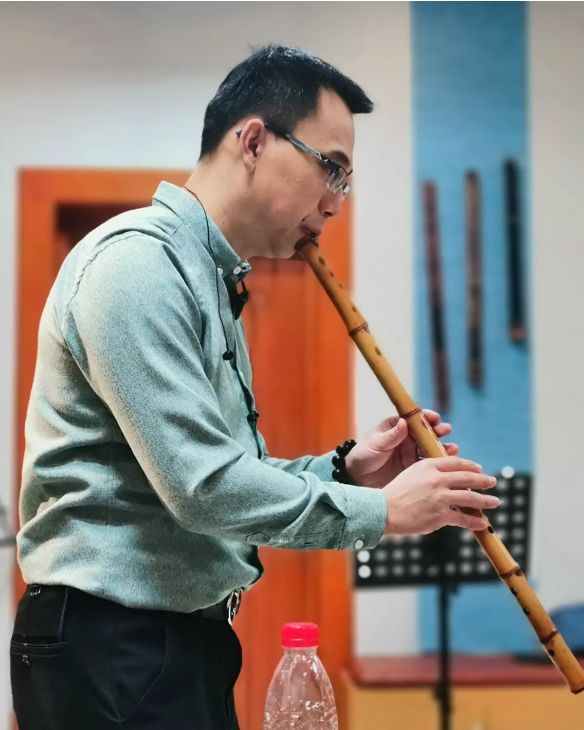 箫友静心吹箫照片 113