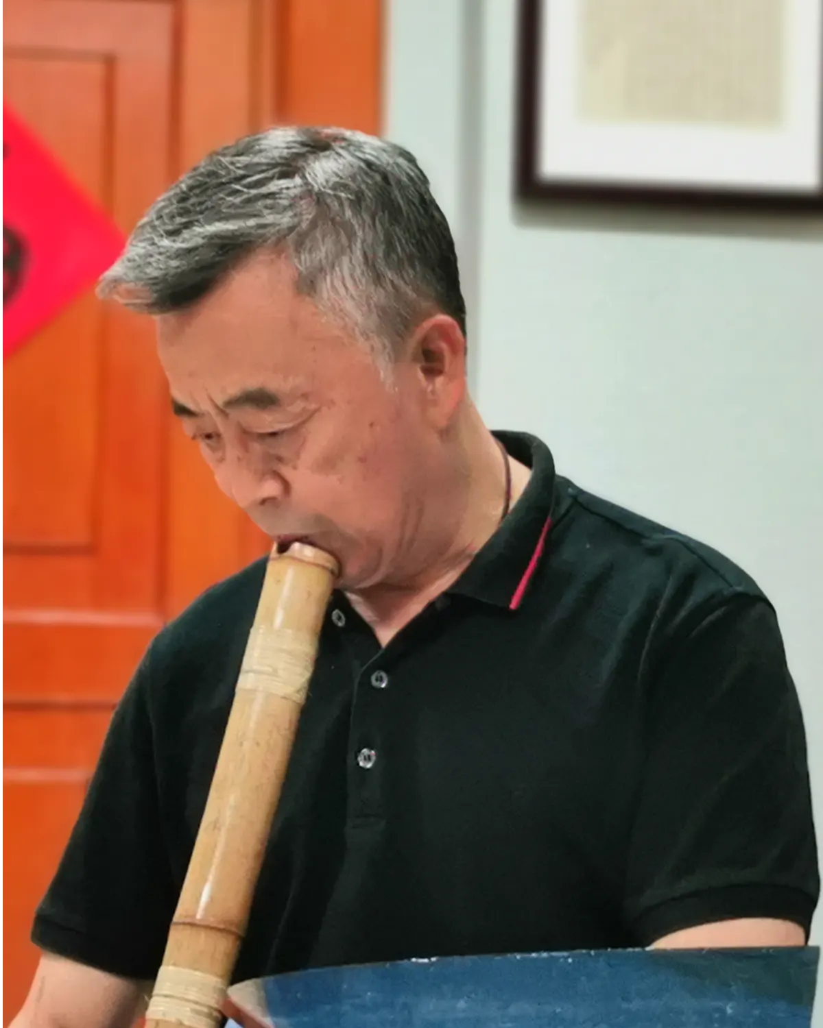 箫友静心吹箫照片 99