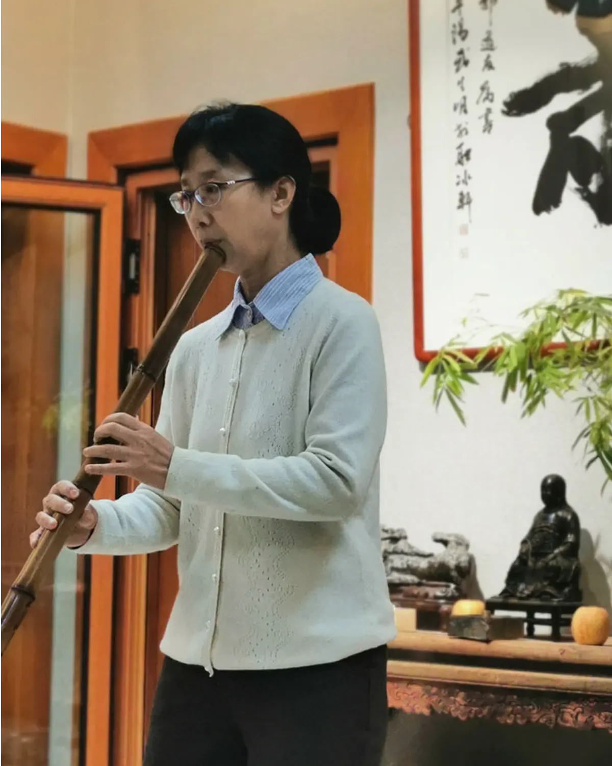箫友静心吹箫照片 39