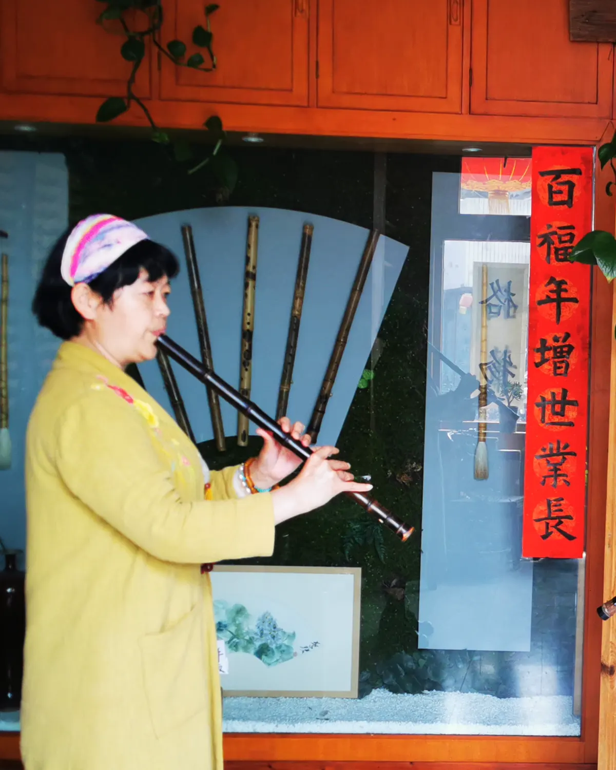 箫友静心吹箫照片 17