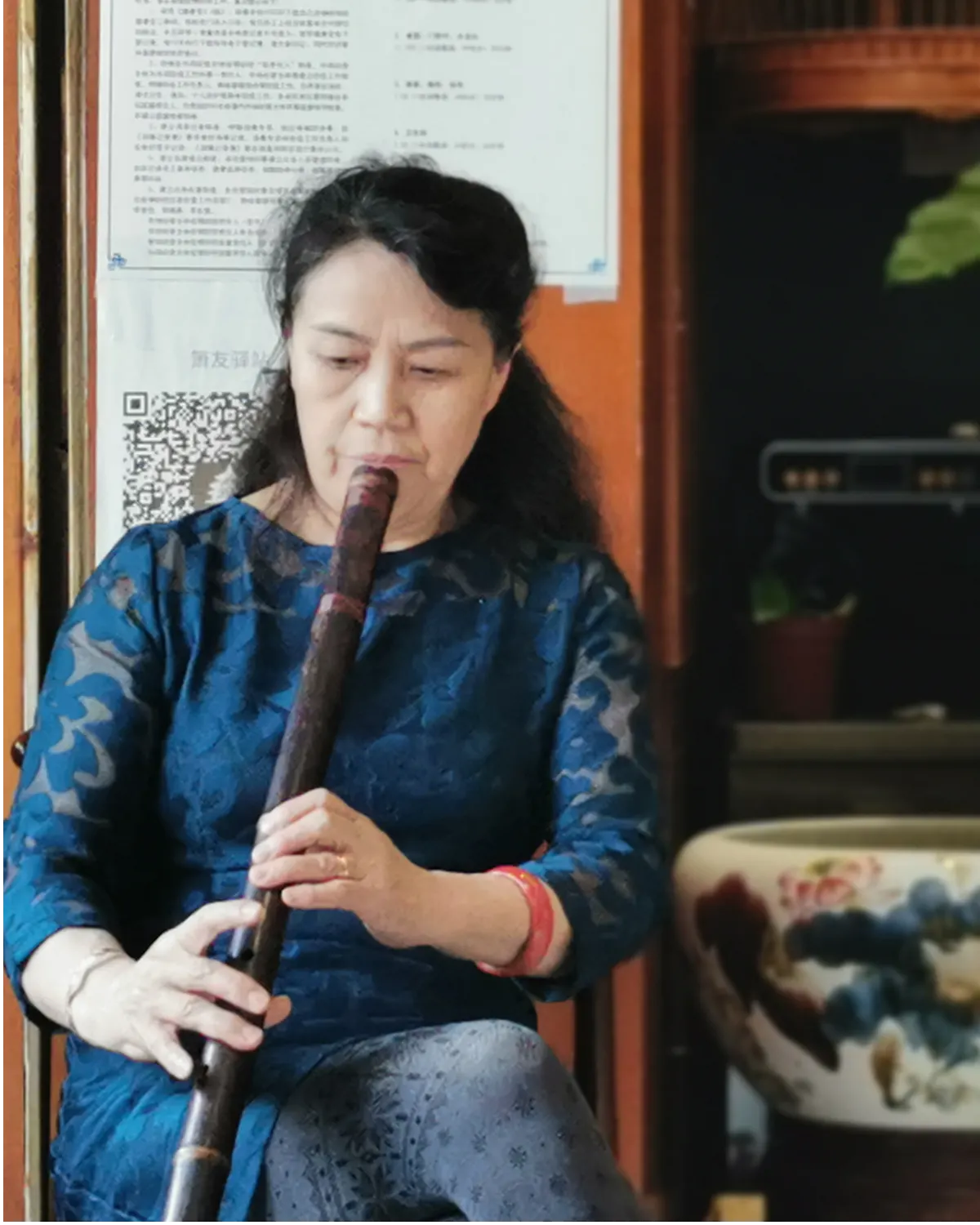 箫友静心吹箫照片 64