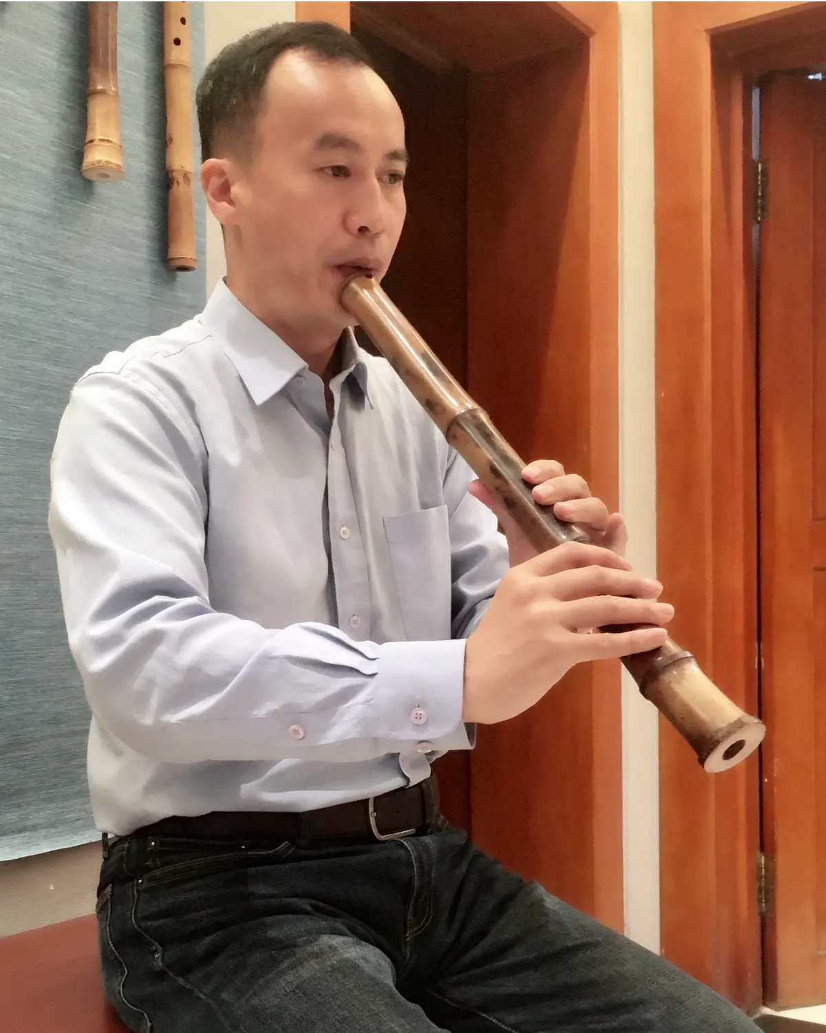 箫友静心吹箫照片 85