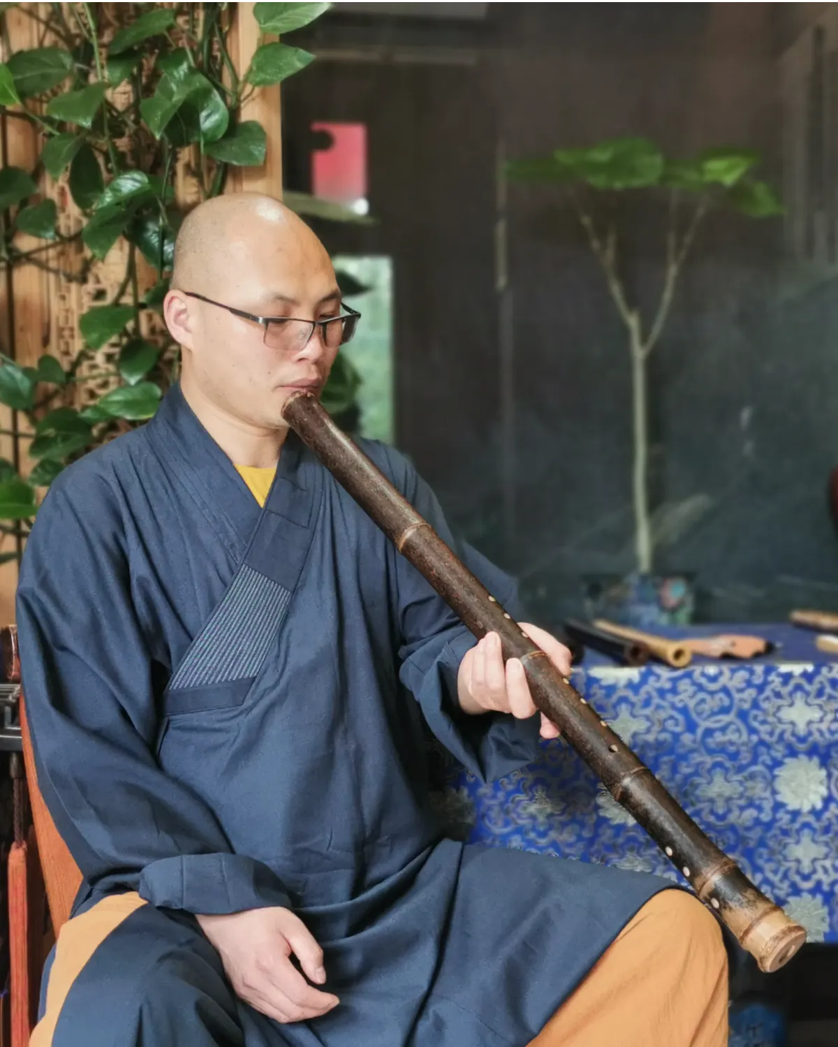 箫友静心吹箫照片 7