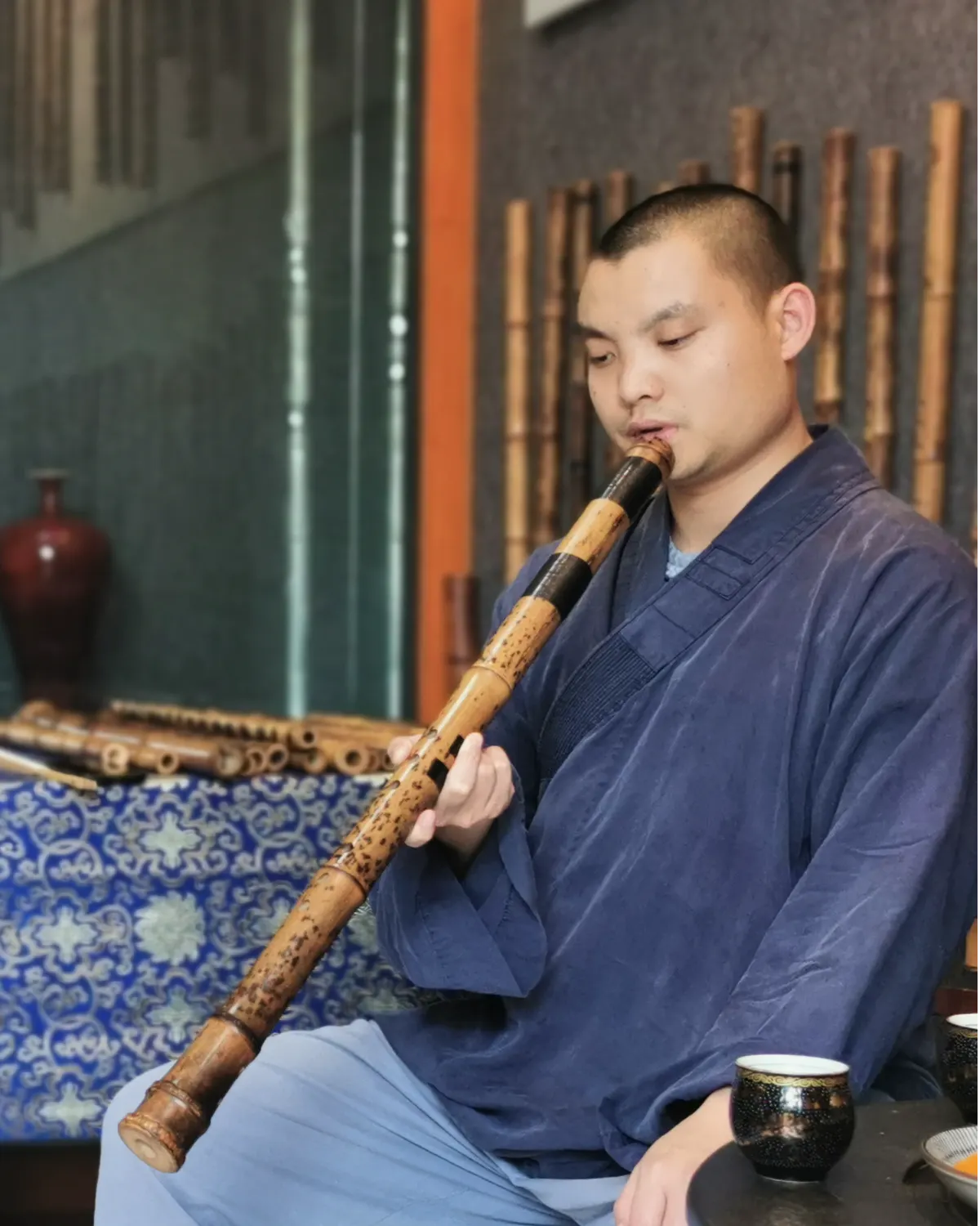 箫友静心吹箫照片 8