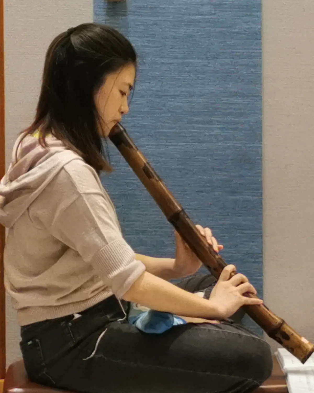 箫友静心吹箫照片 45