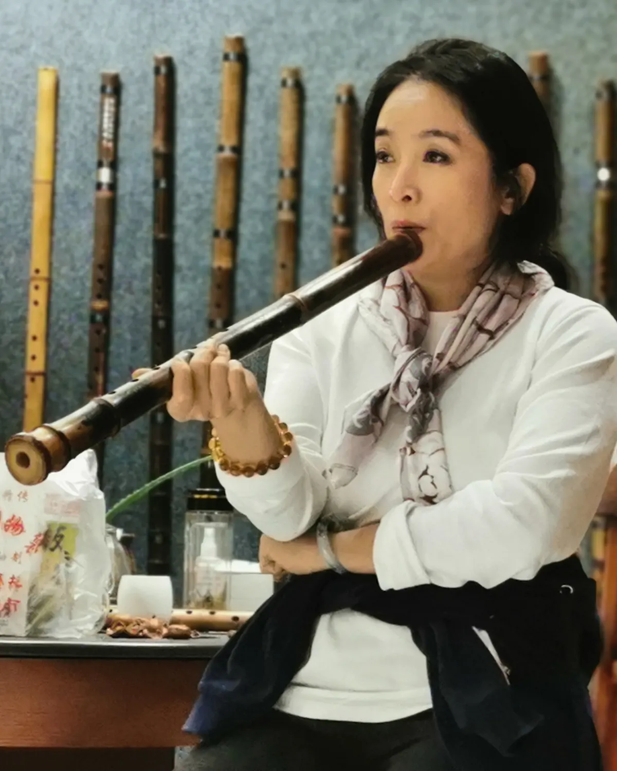 箫友静心吹箫照片 71