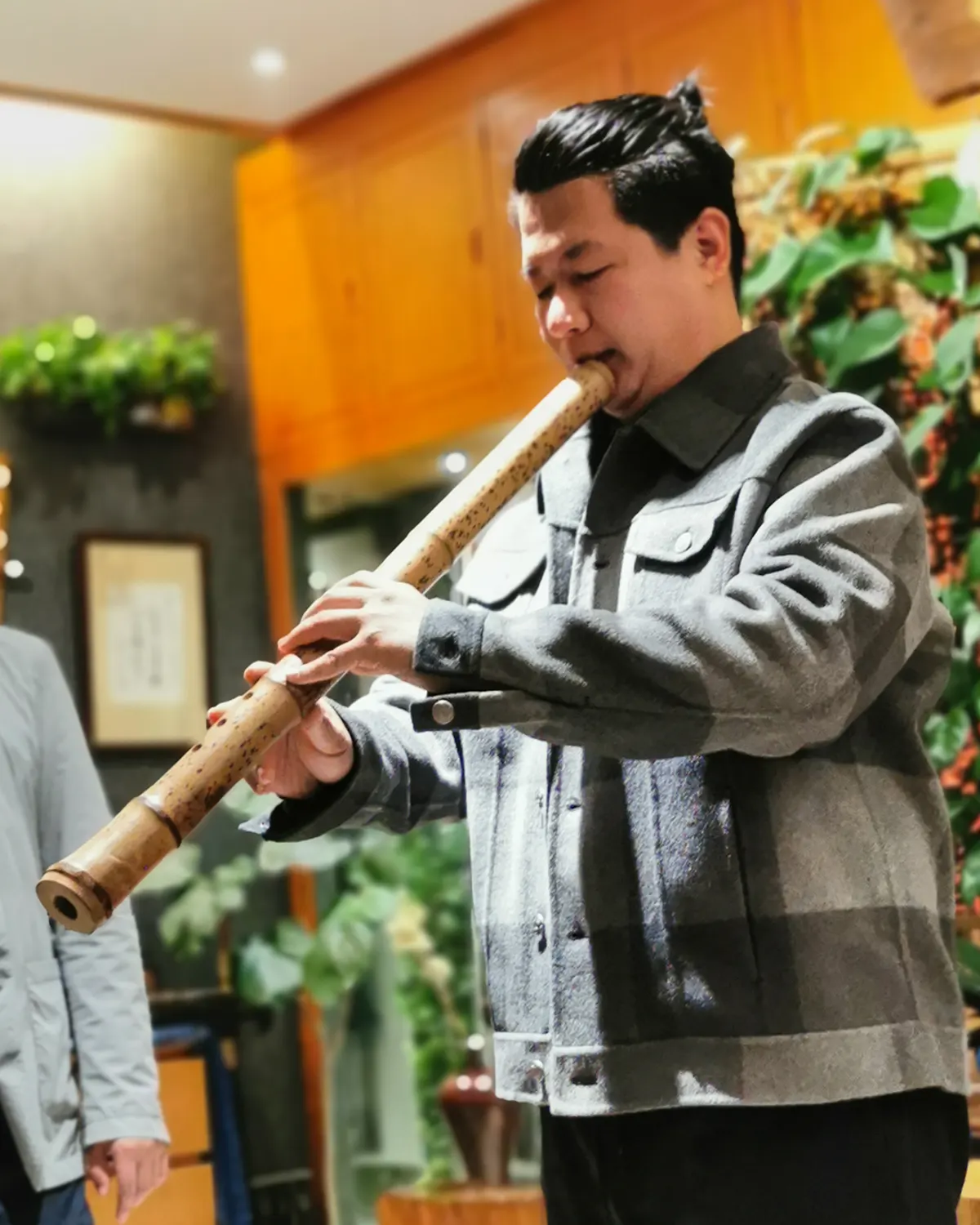 箫友静心吹箫照片 78