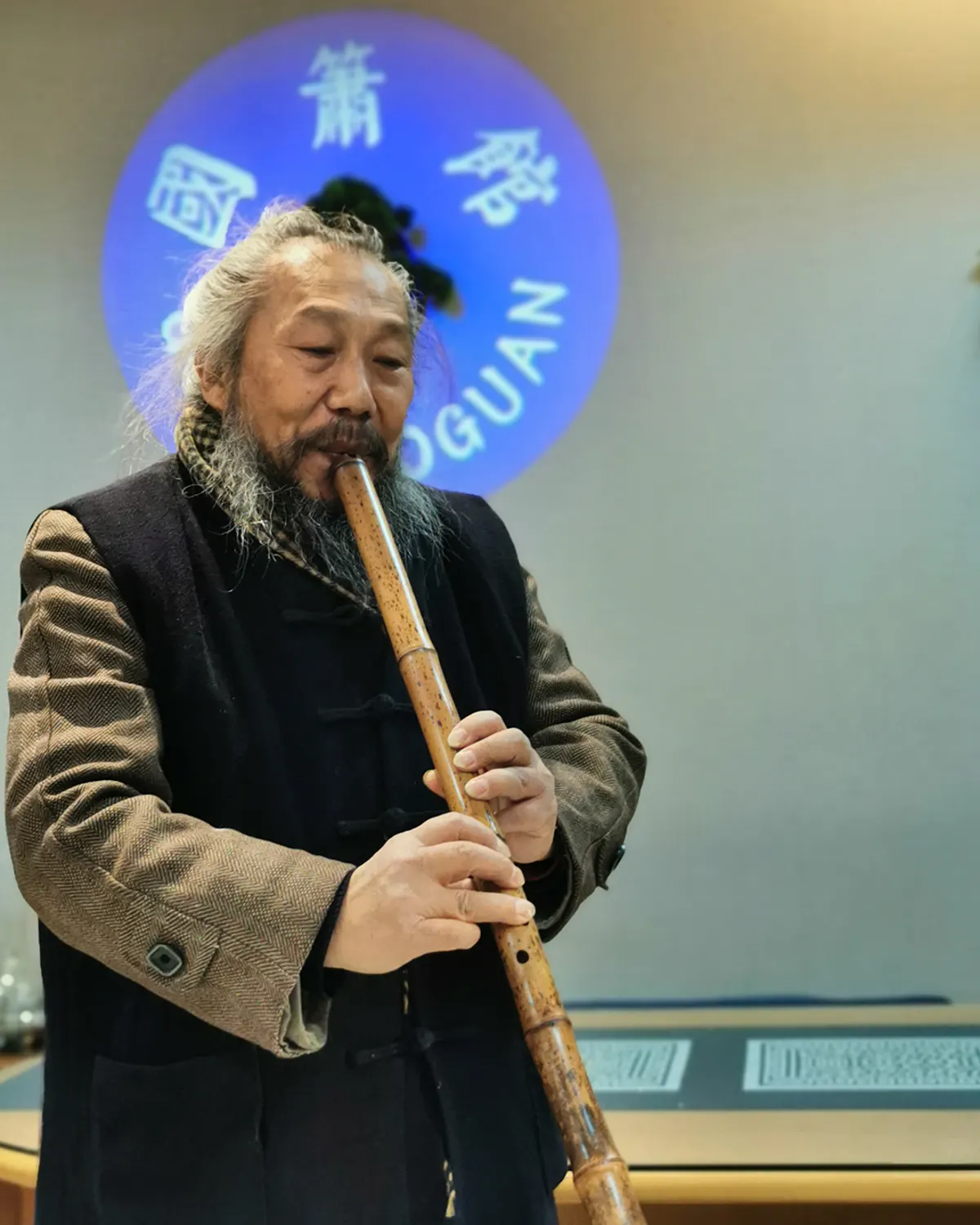箫友静心吹箫照片 66