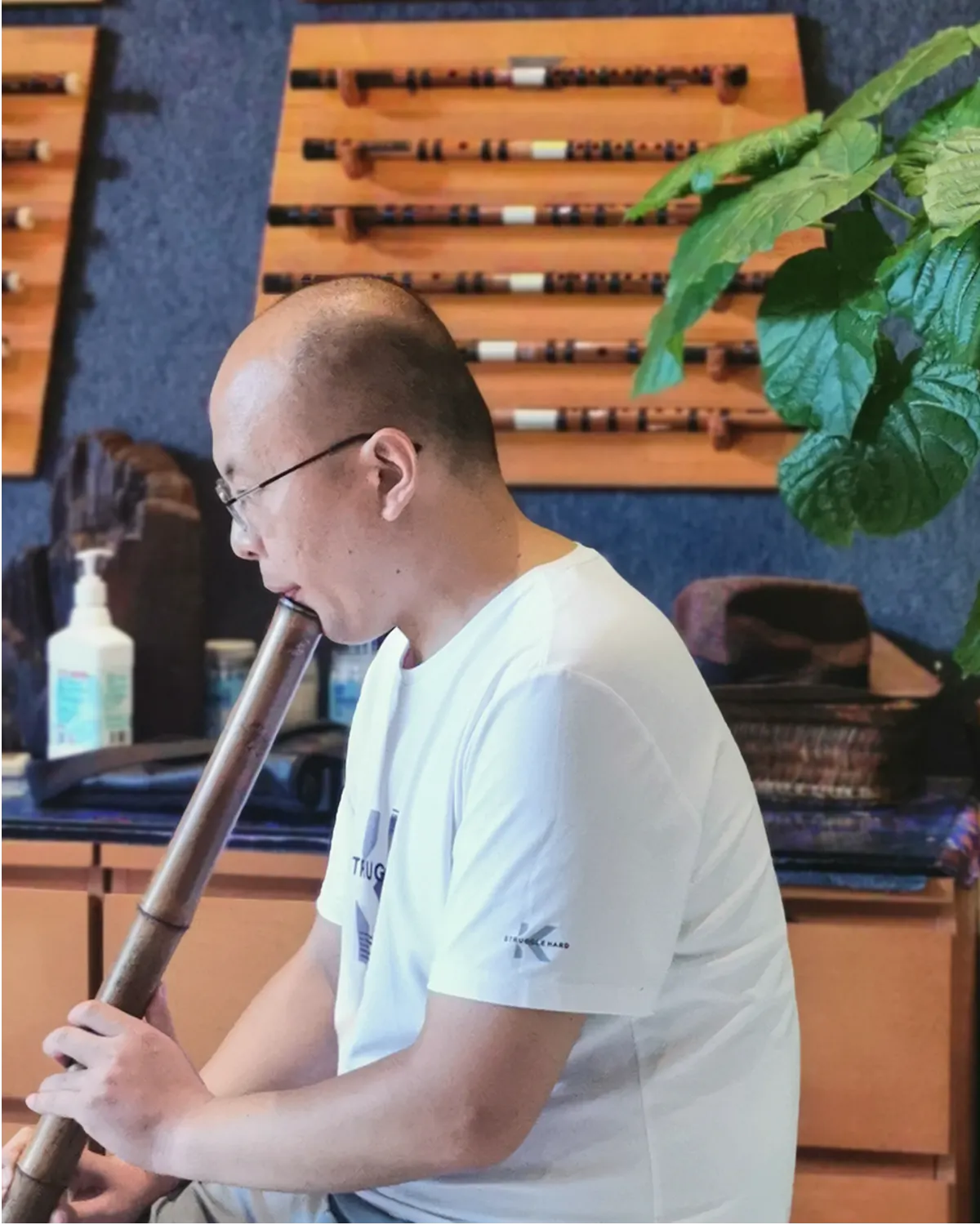 箫友静心吹箫照片 217