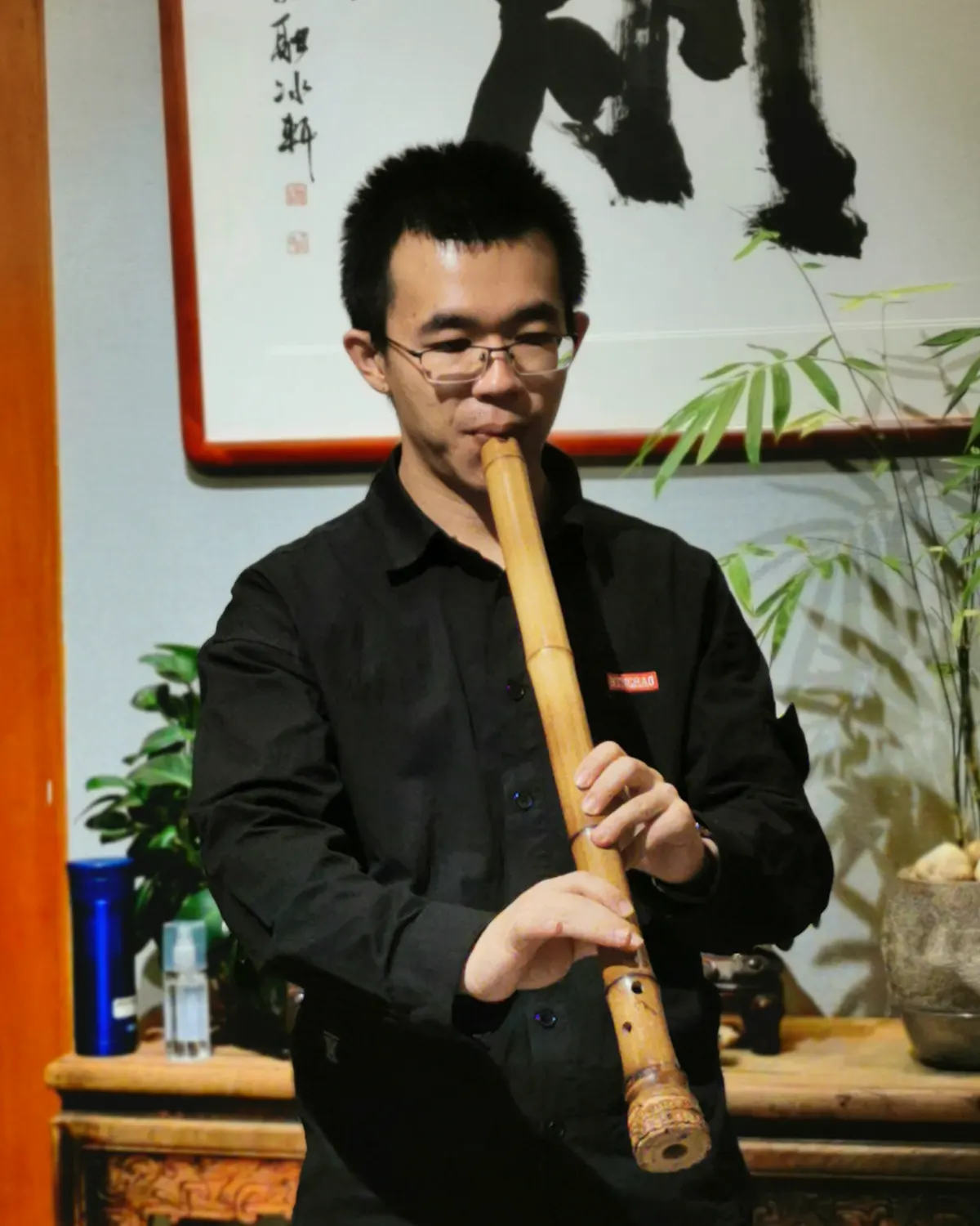 箫友静心吹箫照片 223