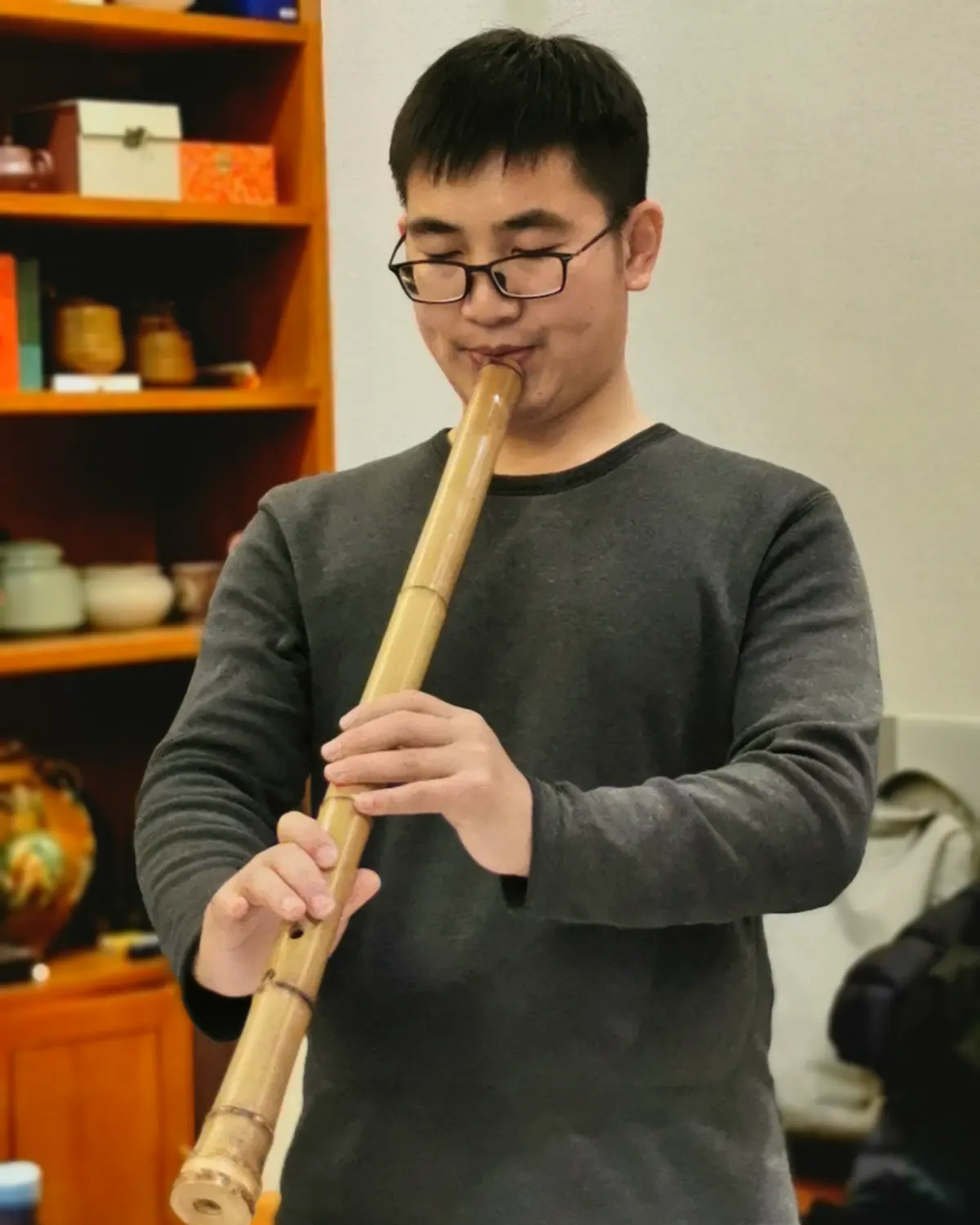 箫友静心吹箫照片 224