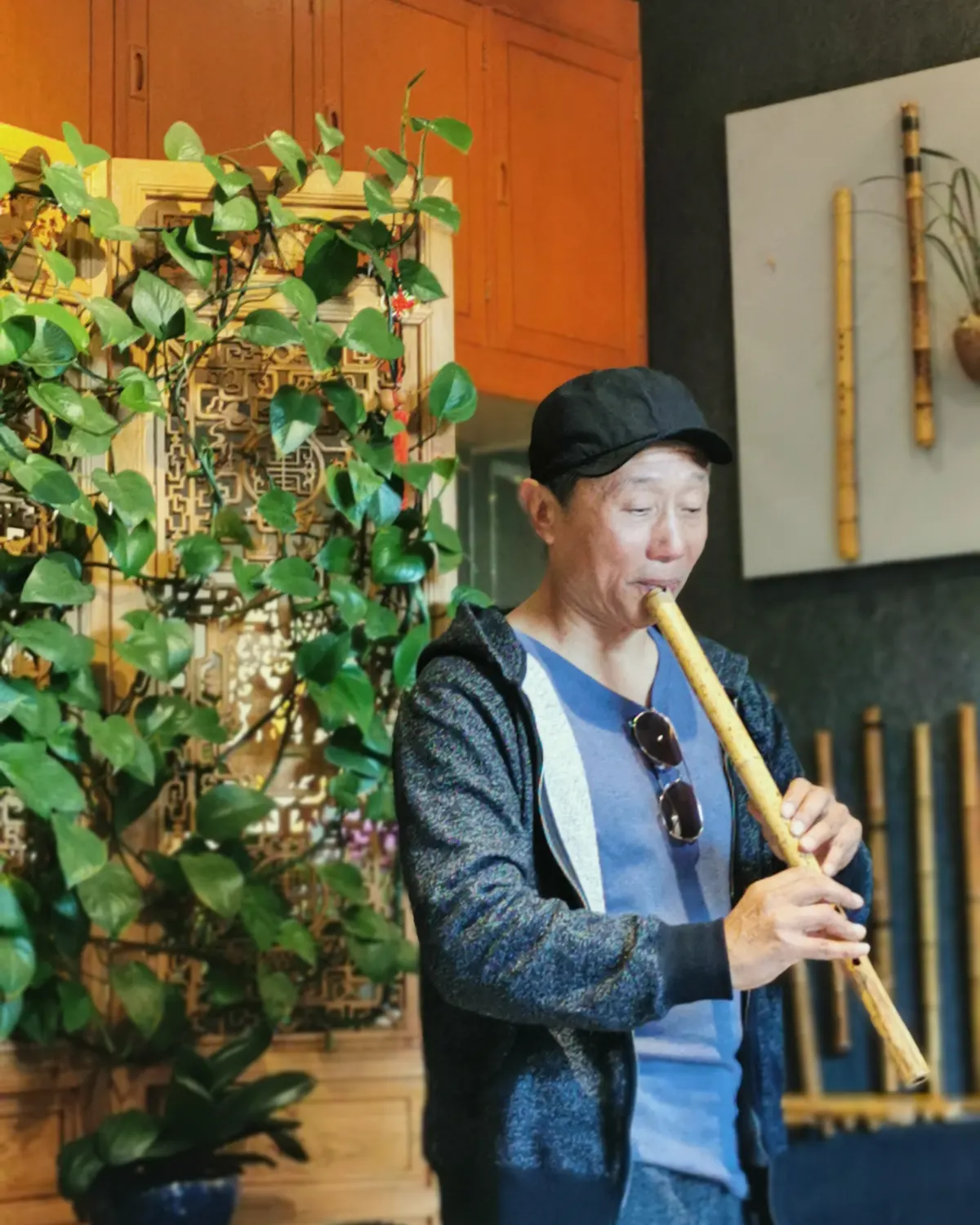 箫友静心吹箫照片 229
